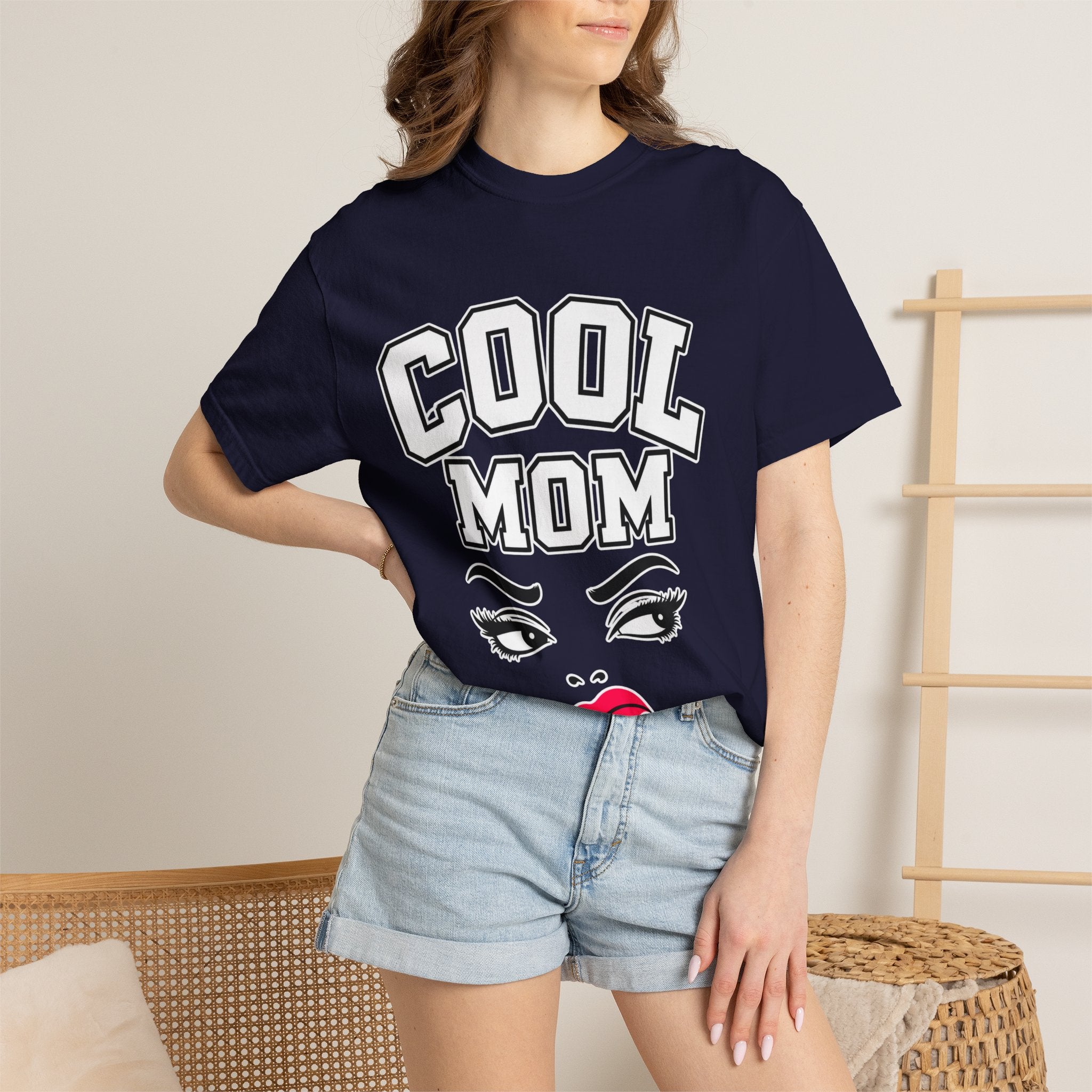 Cool Mom Graphic T-Shirt — Retro Glam Mother's Day Tee