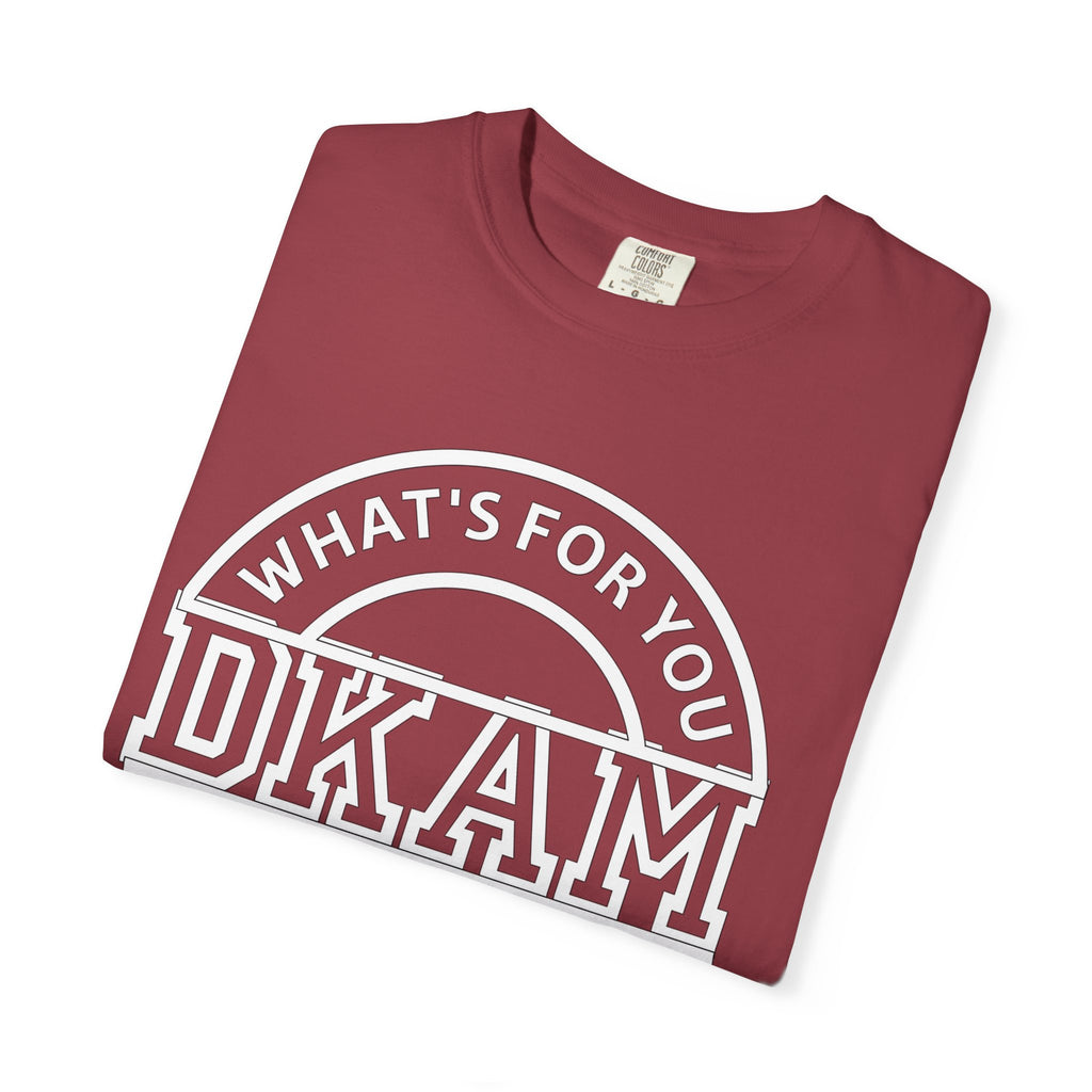 DKAM 'What's For You' Graphic T-Shirt — Minimal Circle Logo Tee
