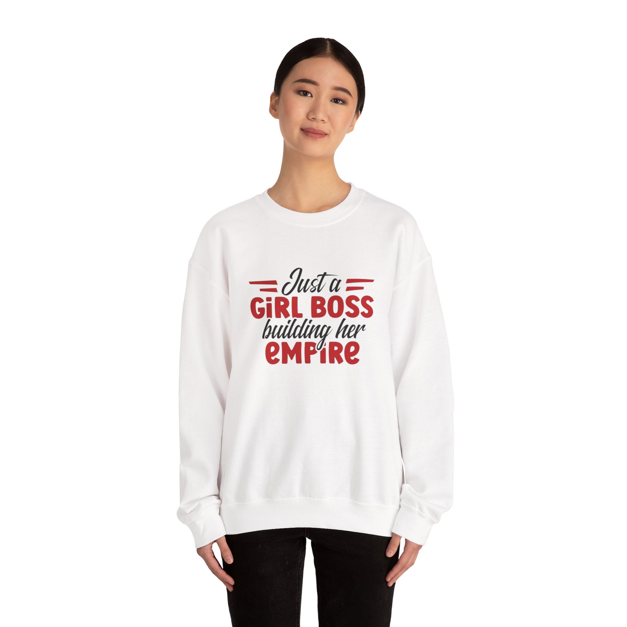 Empowered Girl Boss Sweatshirt - Unisex Heavy Blend™ Crewneck