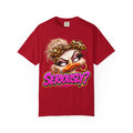 Seriously? Duck Graphic T-Shirt — Sassy Retro Cartoon Tee with Leopard Bandana