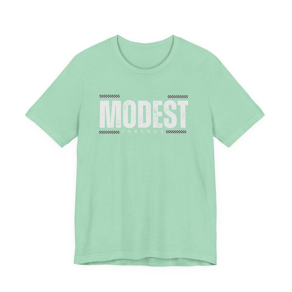 Modest Unisex Jersey Tee - Casual Style, Gift for Friends, Minimalist Fashion, Everyday Wear, Modesty Celebration