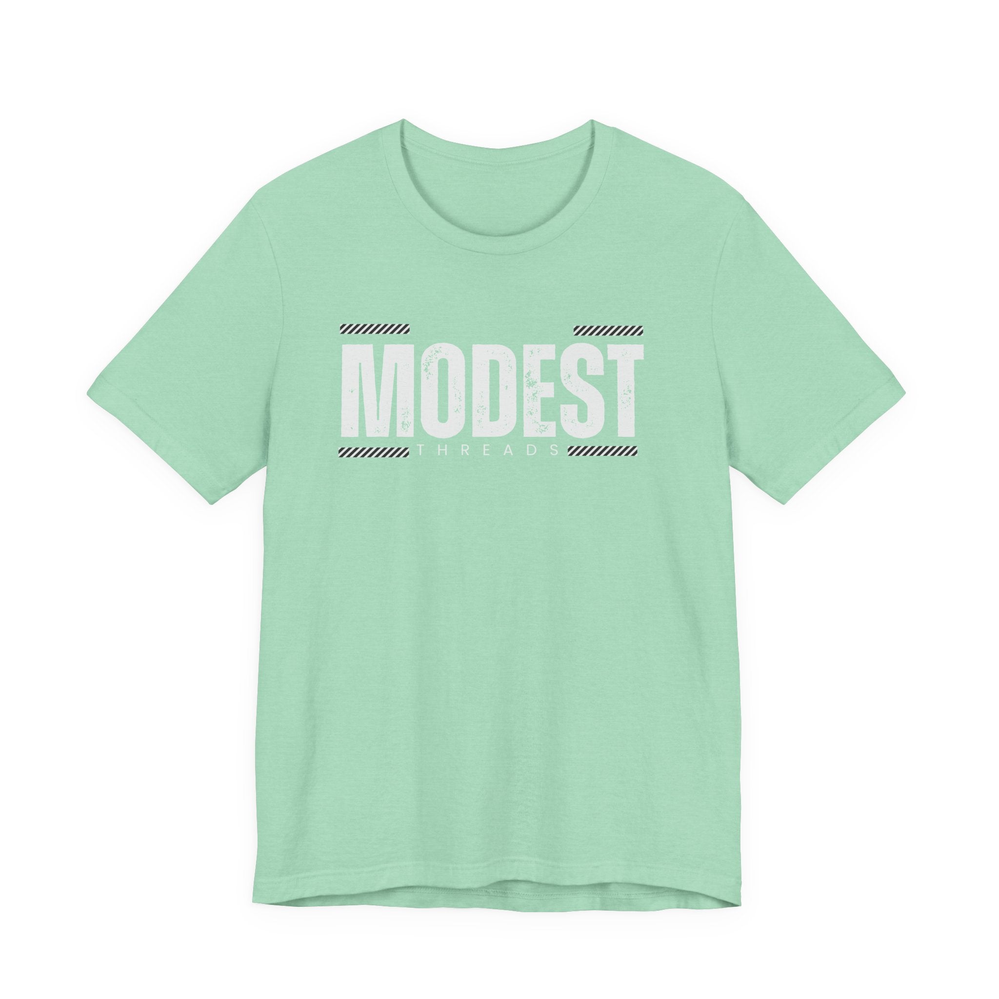 Modest Unisex Jersey Tee - Casual Style, Gift for Friends, Minimalist Fashion, Everyday Wear, Modesty Celebration