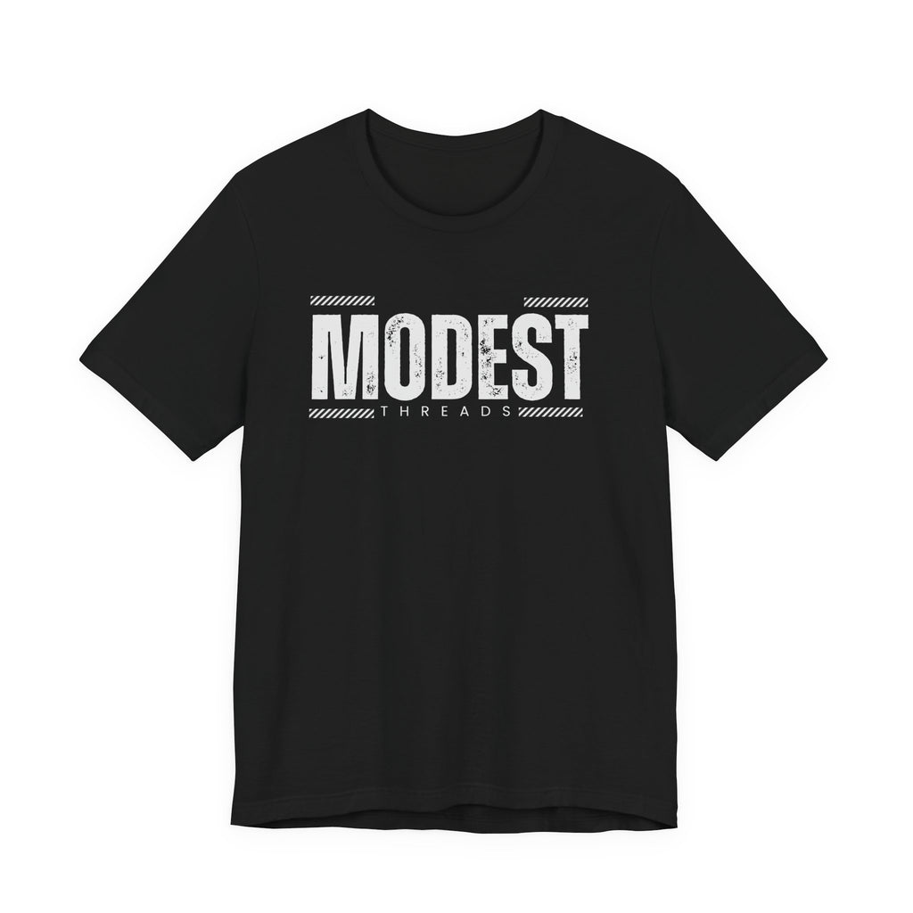 Modest Unisex Jersey Tee - Casual Style, Gift for Friends, Minimalist Fashion, Everyday Wear, Modesty Celebration
