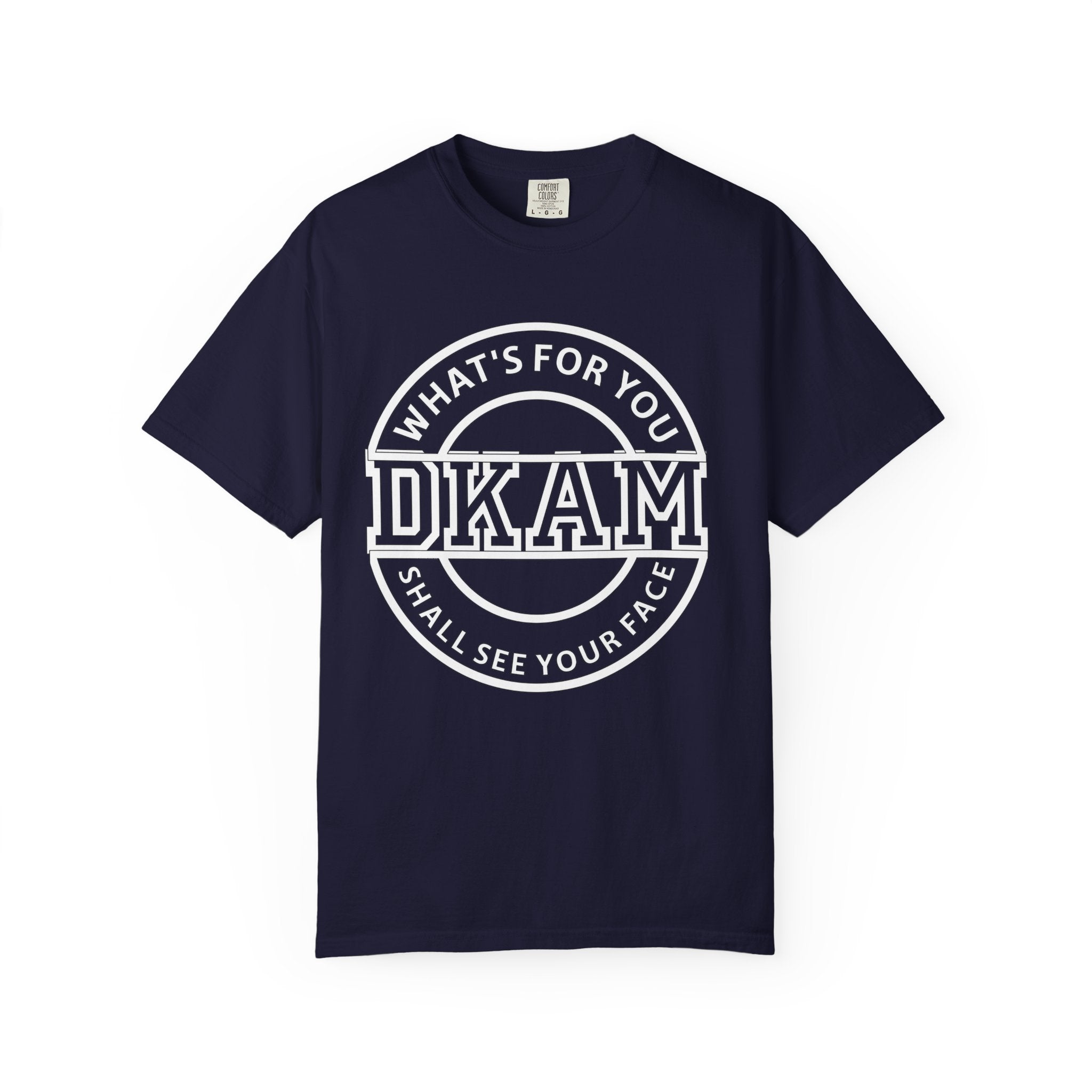 DKAM 'What's For You' Graphic T-Shirt — Minimal Circle Logo Tee