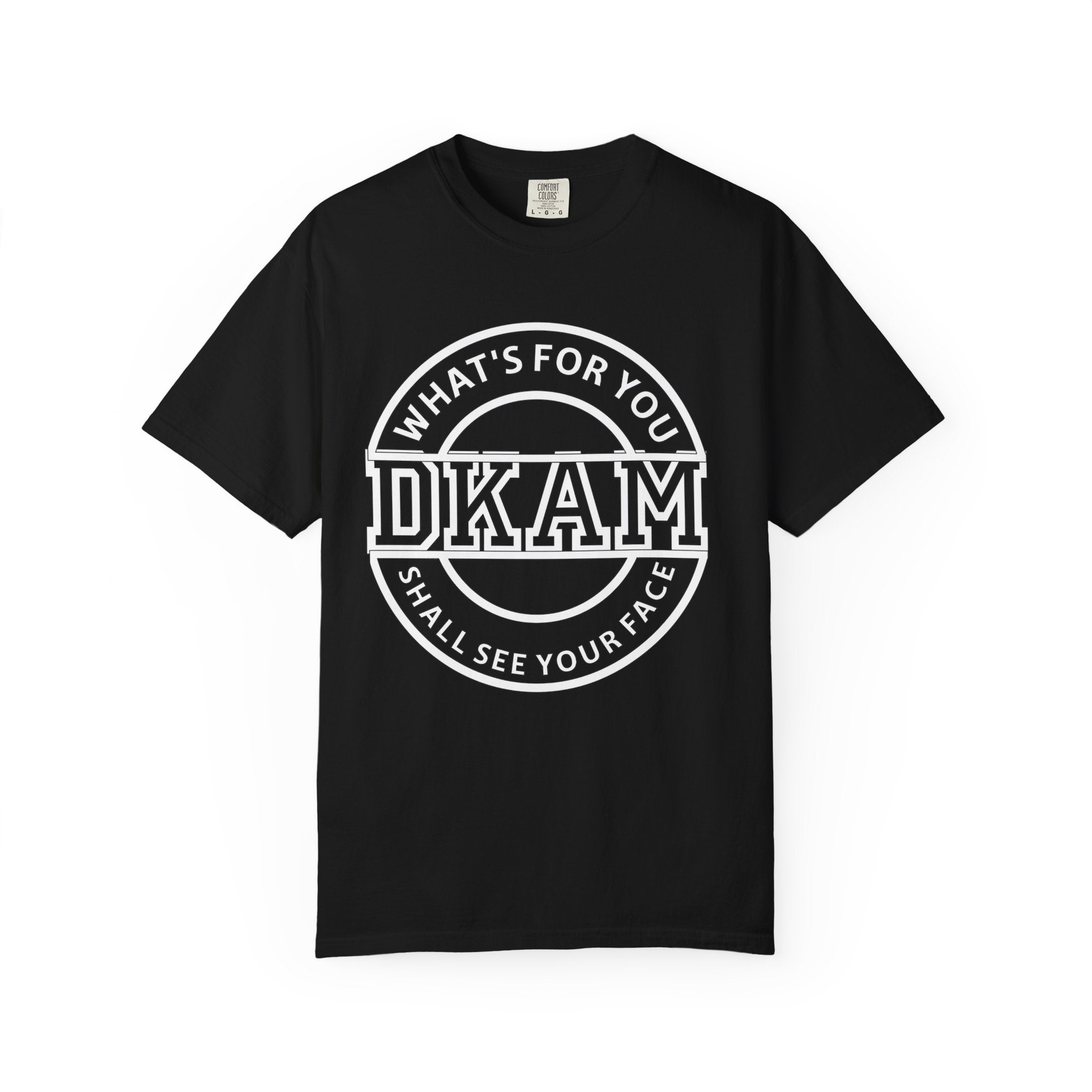 DKAM 'What's For You' Graphic T-Shirt — Minimal Circle Logo Tee