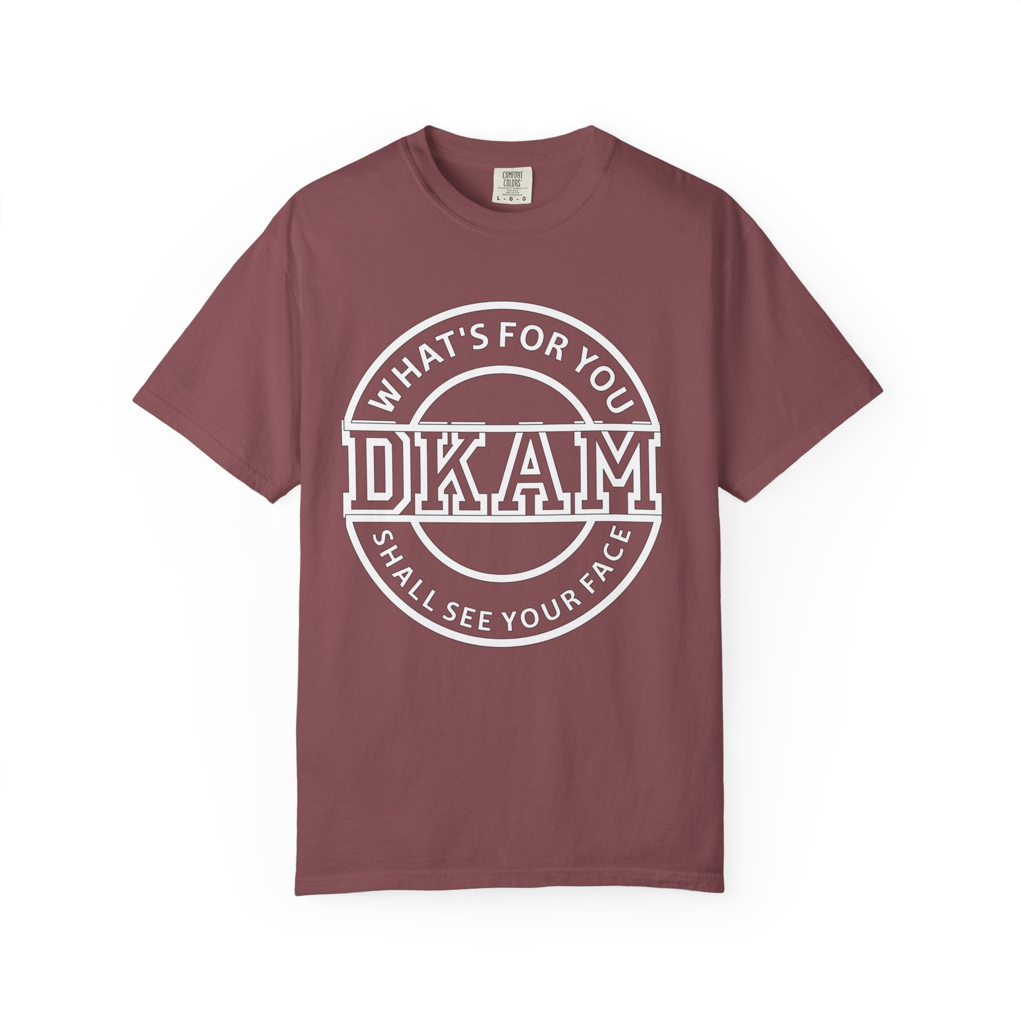 DKAM 'What's For You' Graphic T-Shirt — Minimal Circle Logo Tee