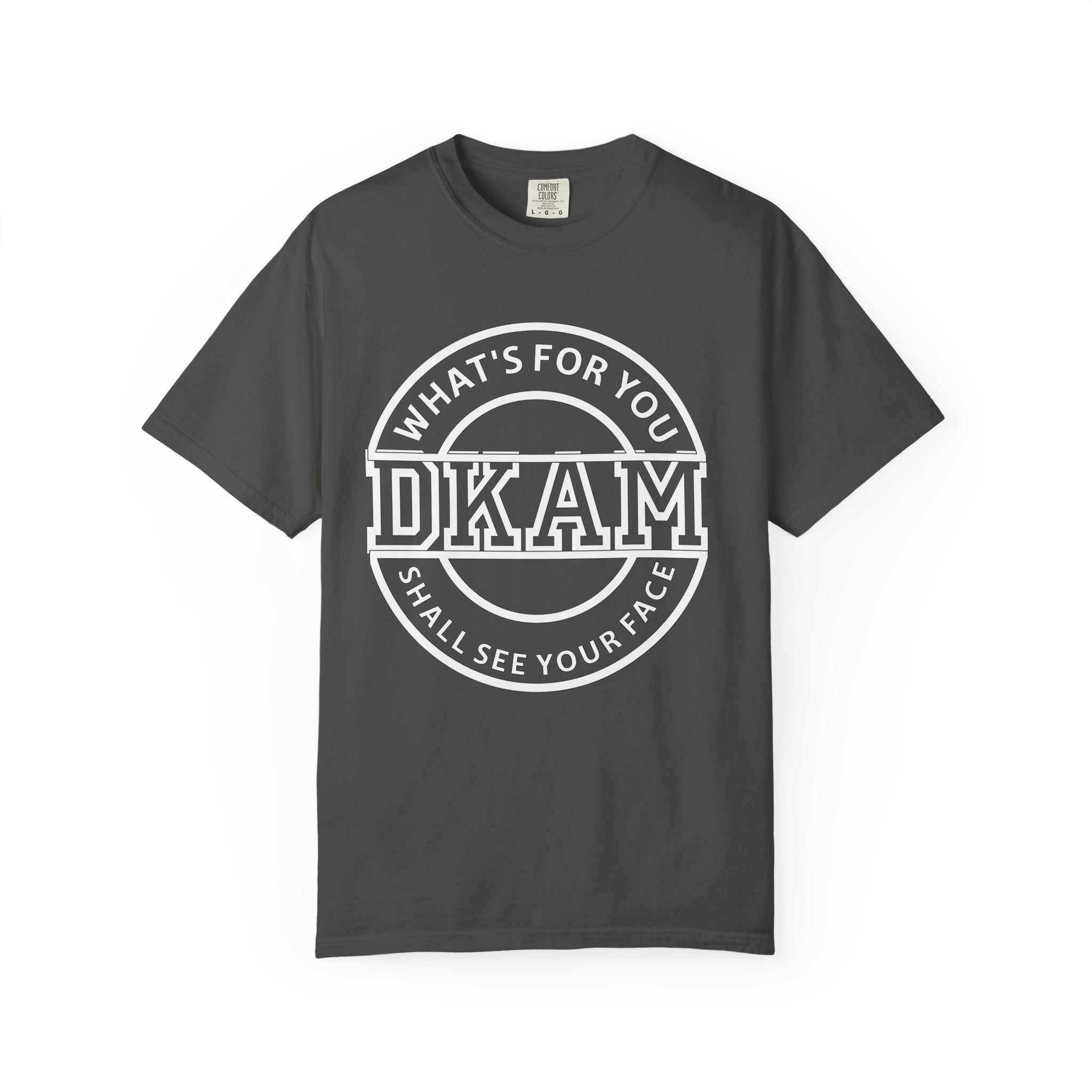 DKAM 'What's For You' Graphic T-Shirt — Minimal Circle Logo Tee
