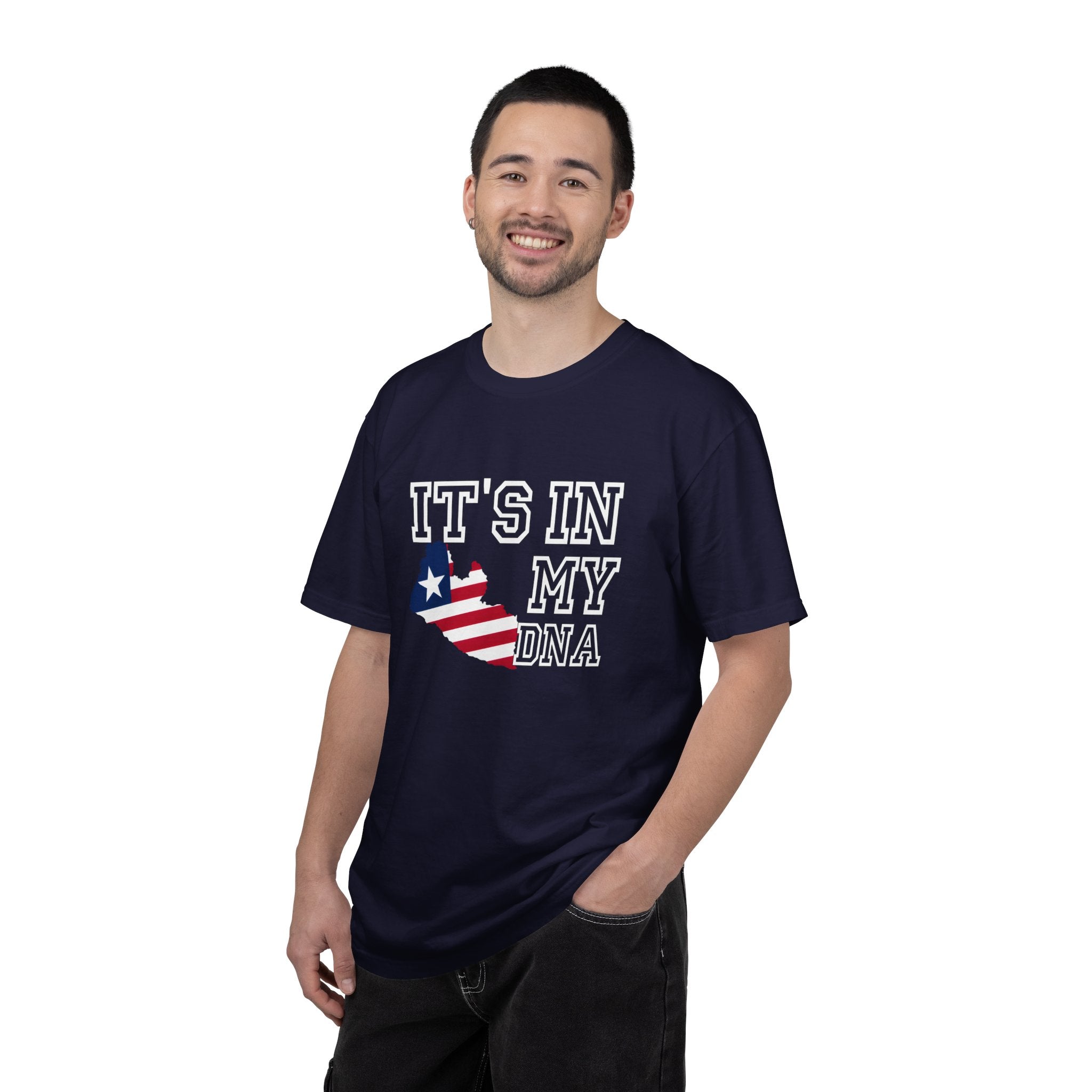 It's In My DNA T-Shirt — American Flag Heritage Tee