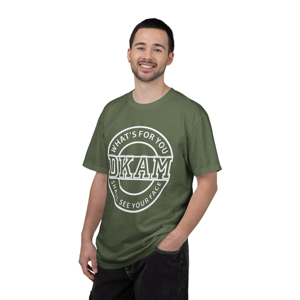 DKAM 'What's For You' Graphic T-Shirt — Minimal Circle Logo Tee