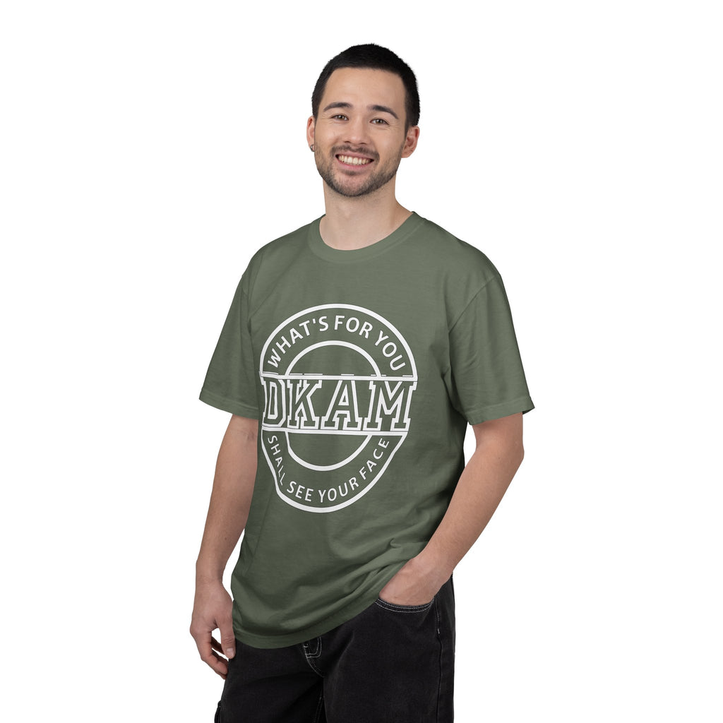 DKAM 'What's For You' Graphic T-Shirt — Minimal Circle Logo Tee