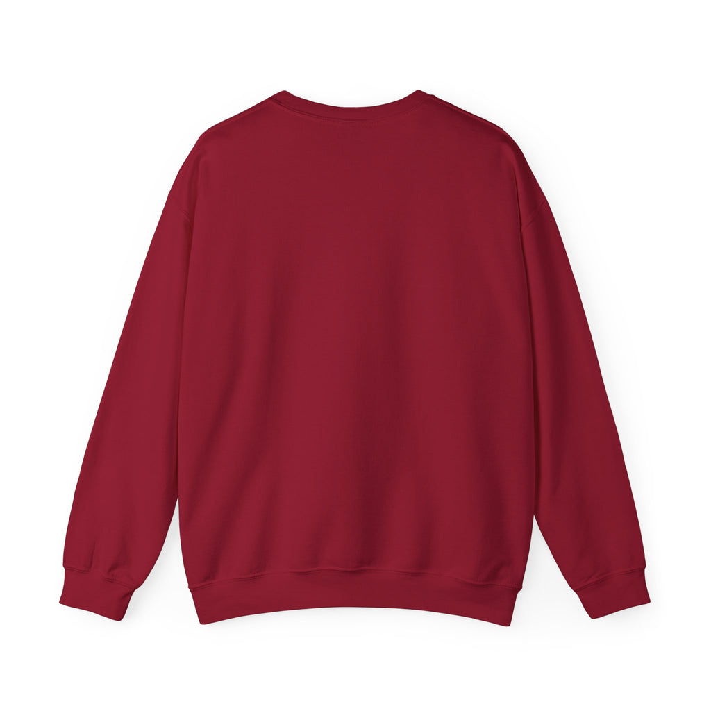 DKAM Logo Crewneck Sweatshirt — "What's For You Shall See Your Face" Graphic