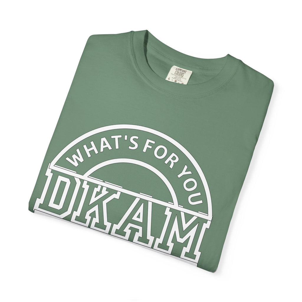 DKAM 'What's For You' Graphic T-Shirt — Minimal Circle Logo Tee