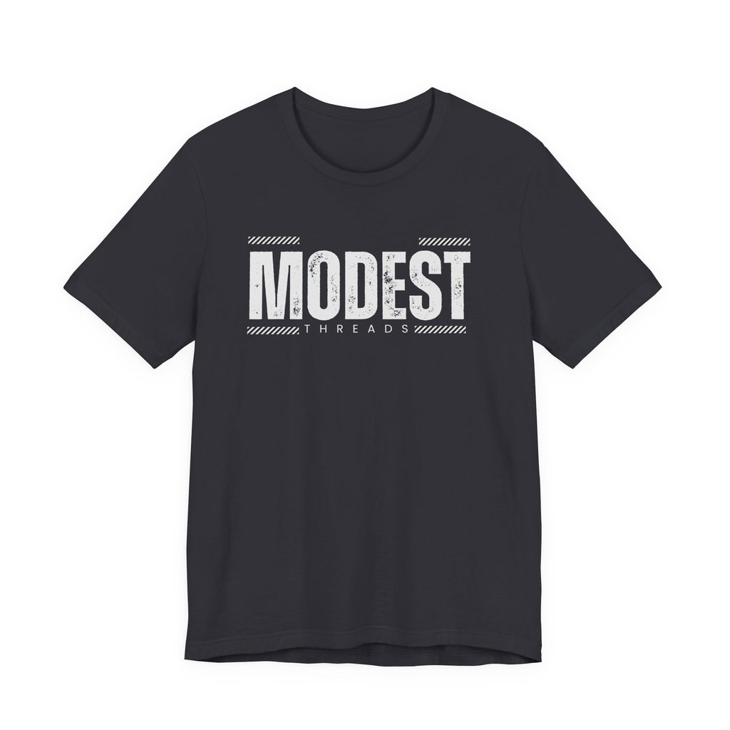 Modest Unisex Jersey Tee - Casual Style, Gift for Friends, Minimalist Fashion, Everyday Wear, Modesty Celebration