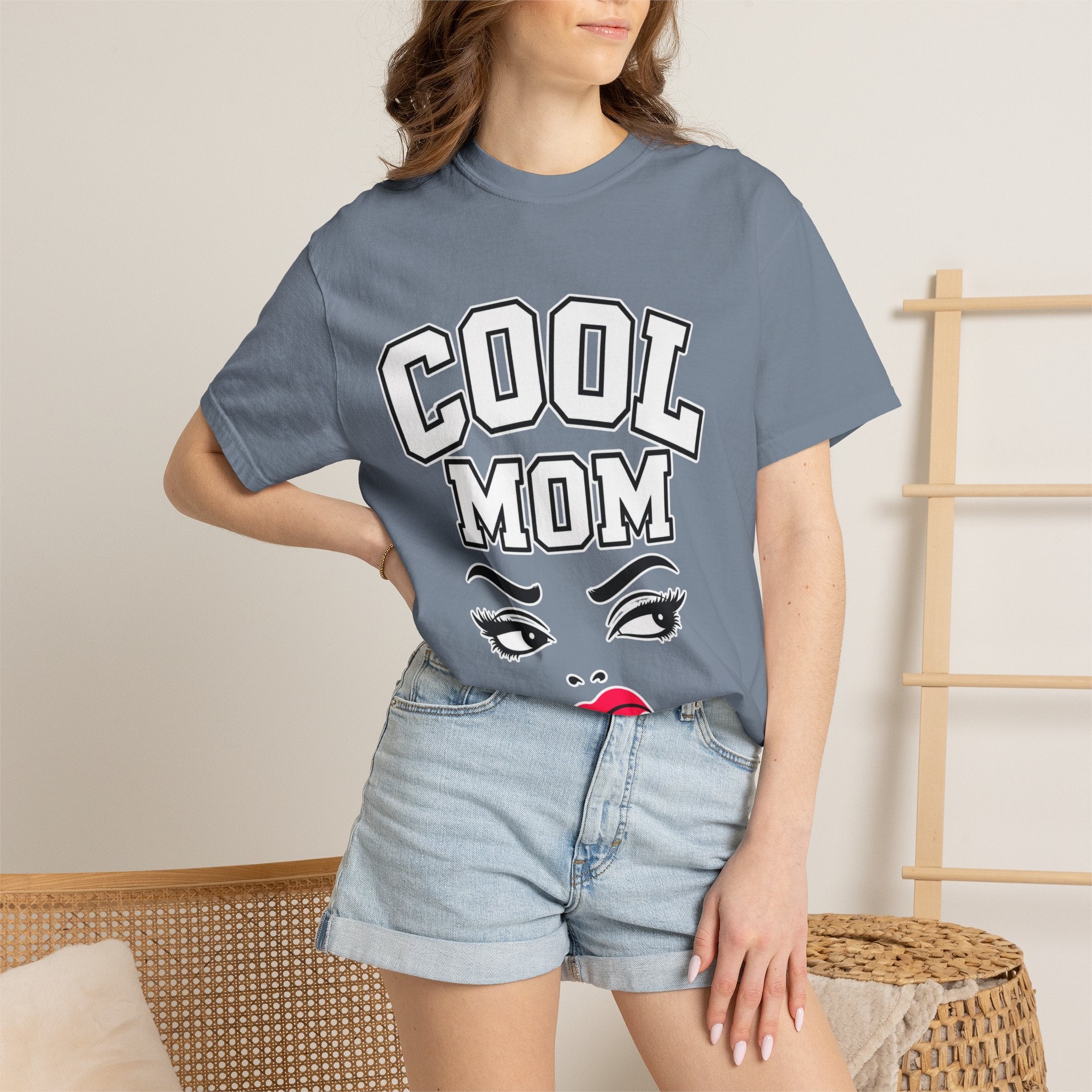 Cool Mom Graphic T-Shirt — Retro Glam Mother's Day Tee