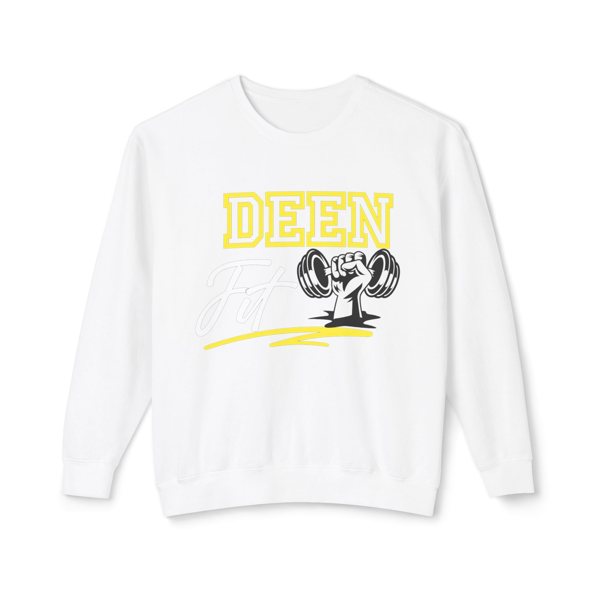 Fitness Motivational Sweatshirt, Unisex Crewneck, Workout Gear, Gym Apparel, Inspiring Fitness Gift, Athleisure Wear