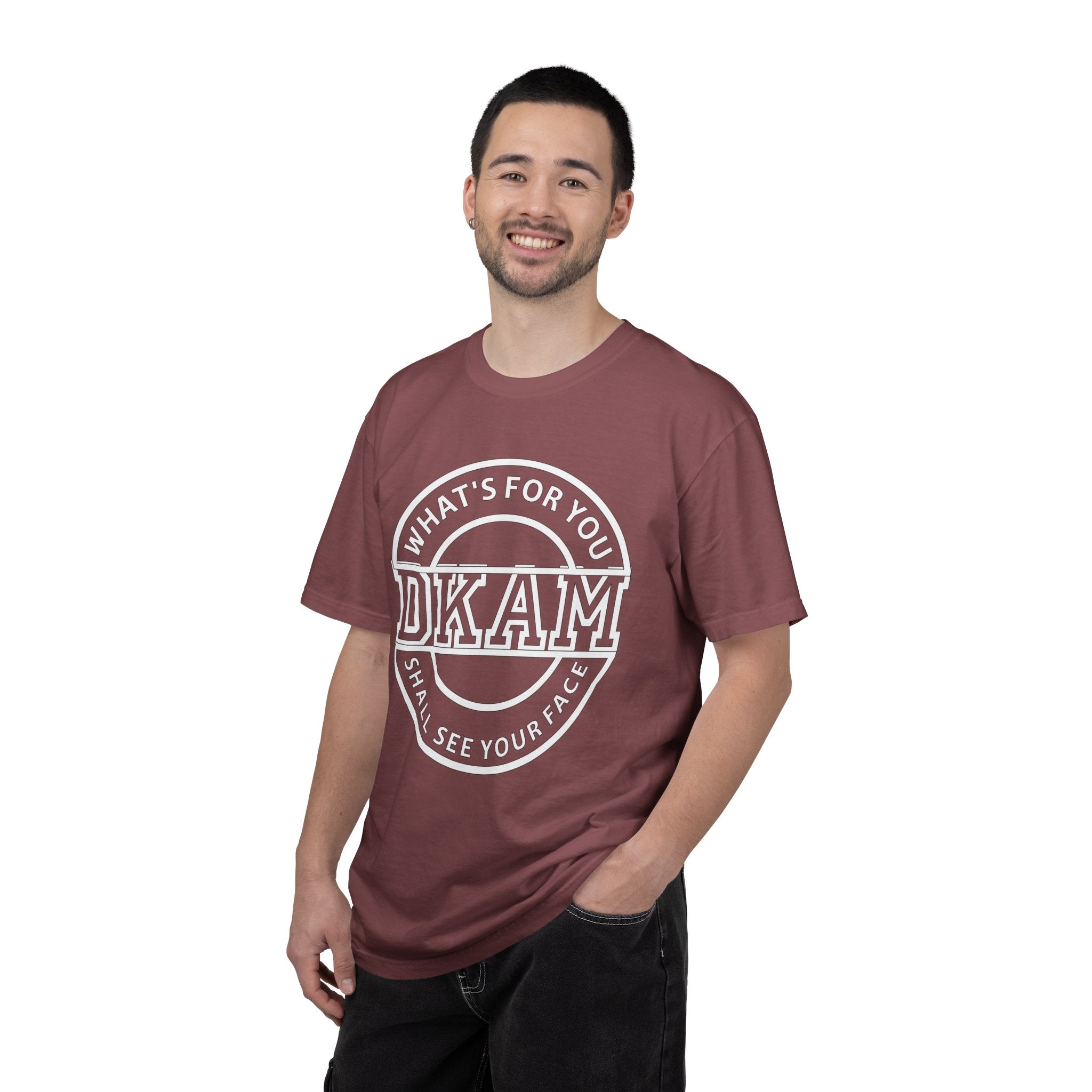 DKAM 'What's For You' Graphic T-Shirt — Minimal Circle Logo Tee