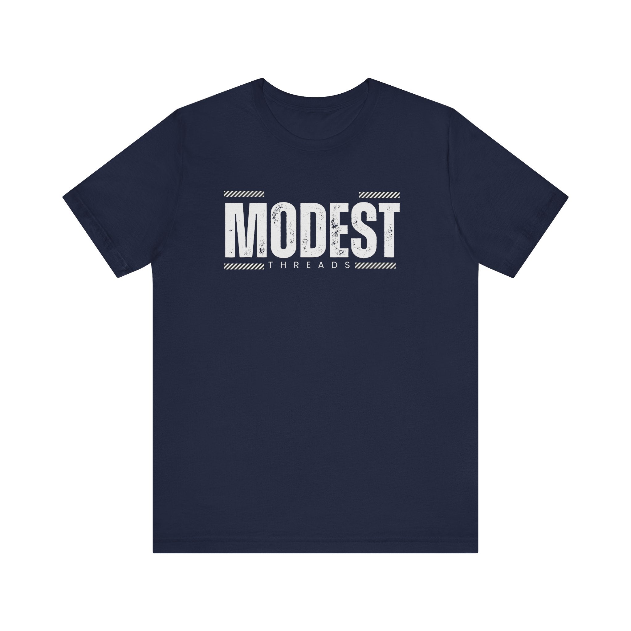 Modest Unisex Jersey Tee - Casual Style, Gift for Friends, Minimalist Fashion, Everyday Wear, Modesty Celebration