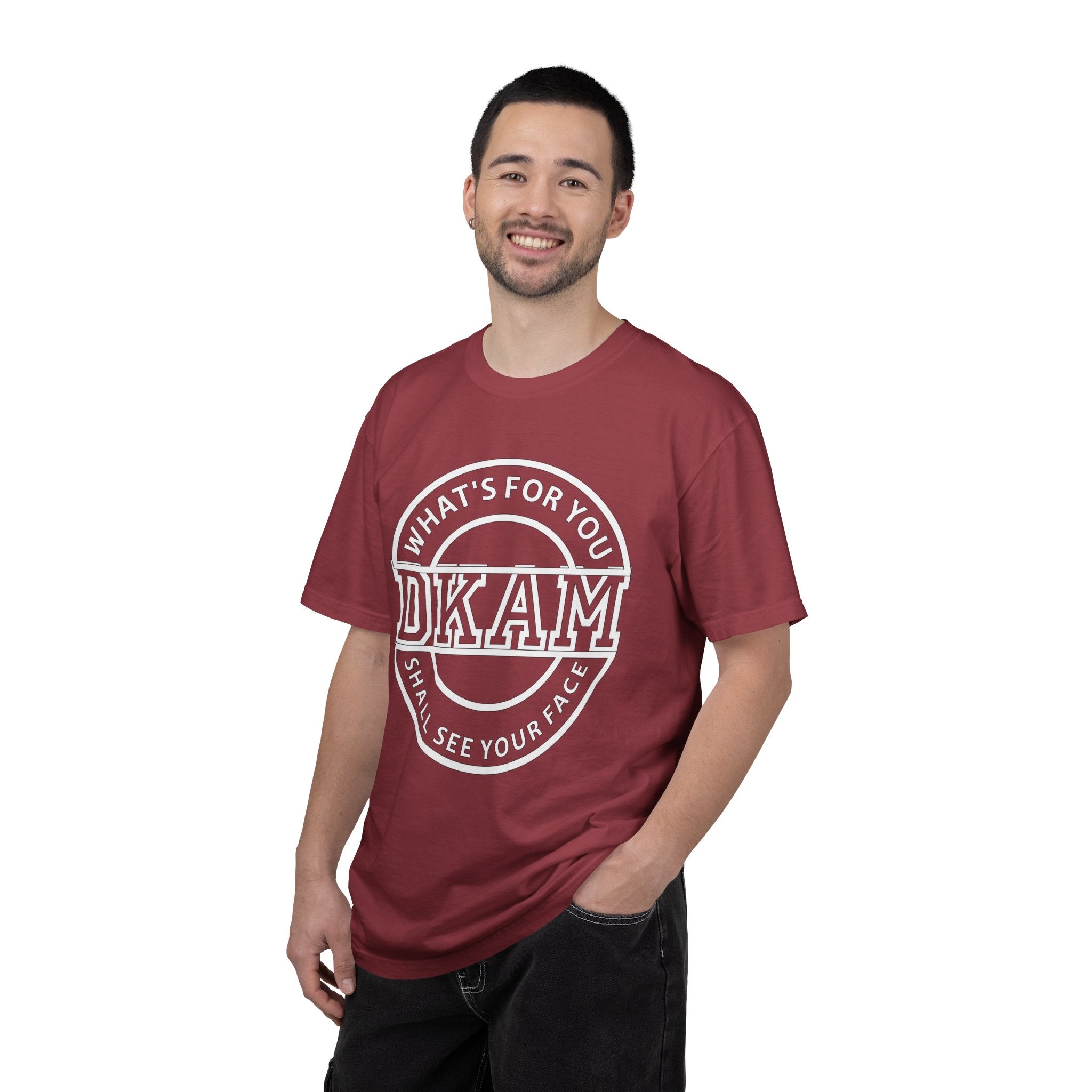 DKAM 'What's For You' Graphic T-Shirt — Minimal Circle Logo Tee