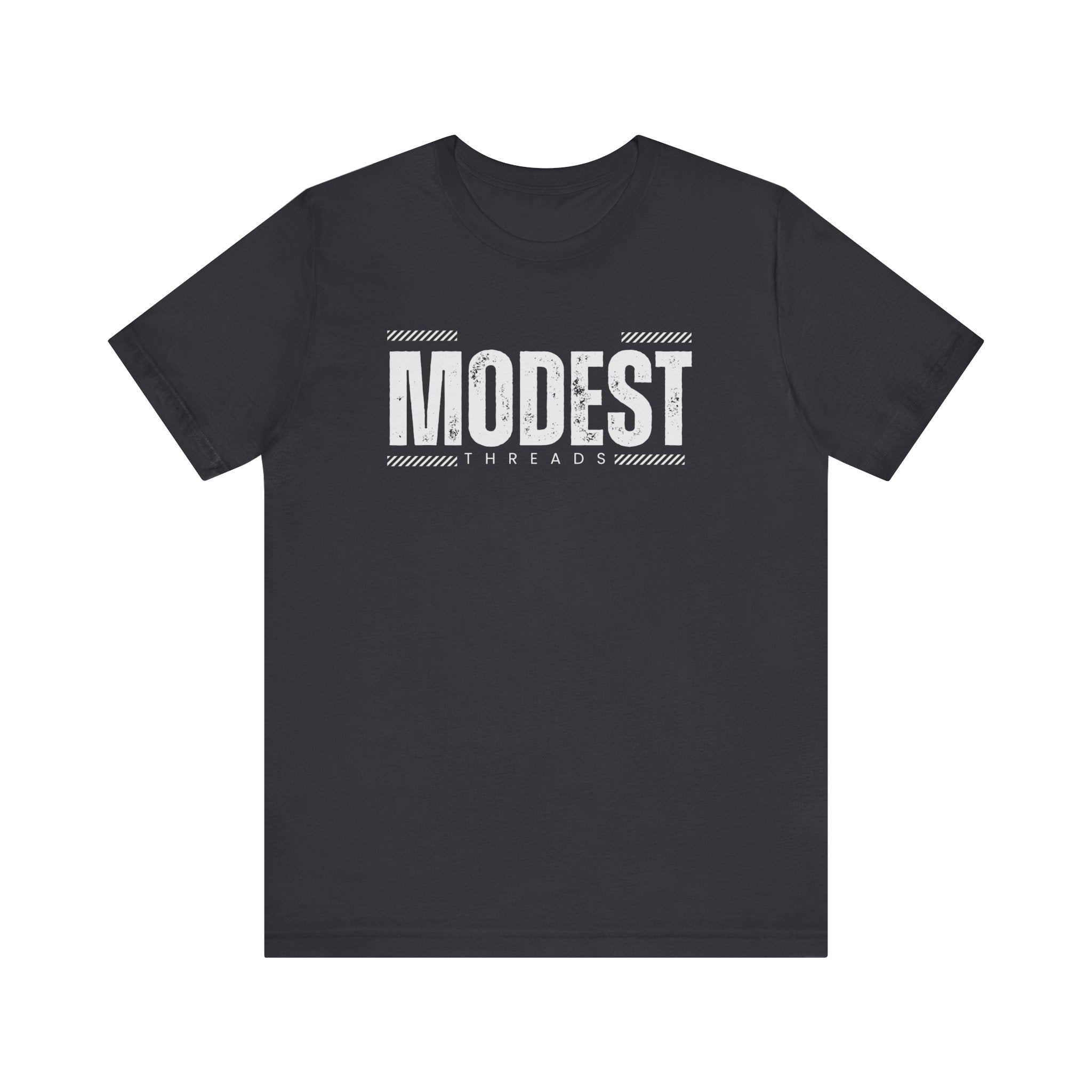 Modest Unisex Jersey Tee - Casual Style, Gift for Friends, Minimalist Fashion, Everyday Wear, Modesty Celebration