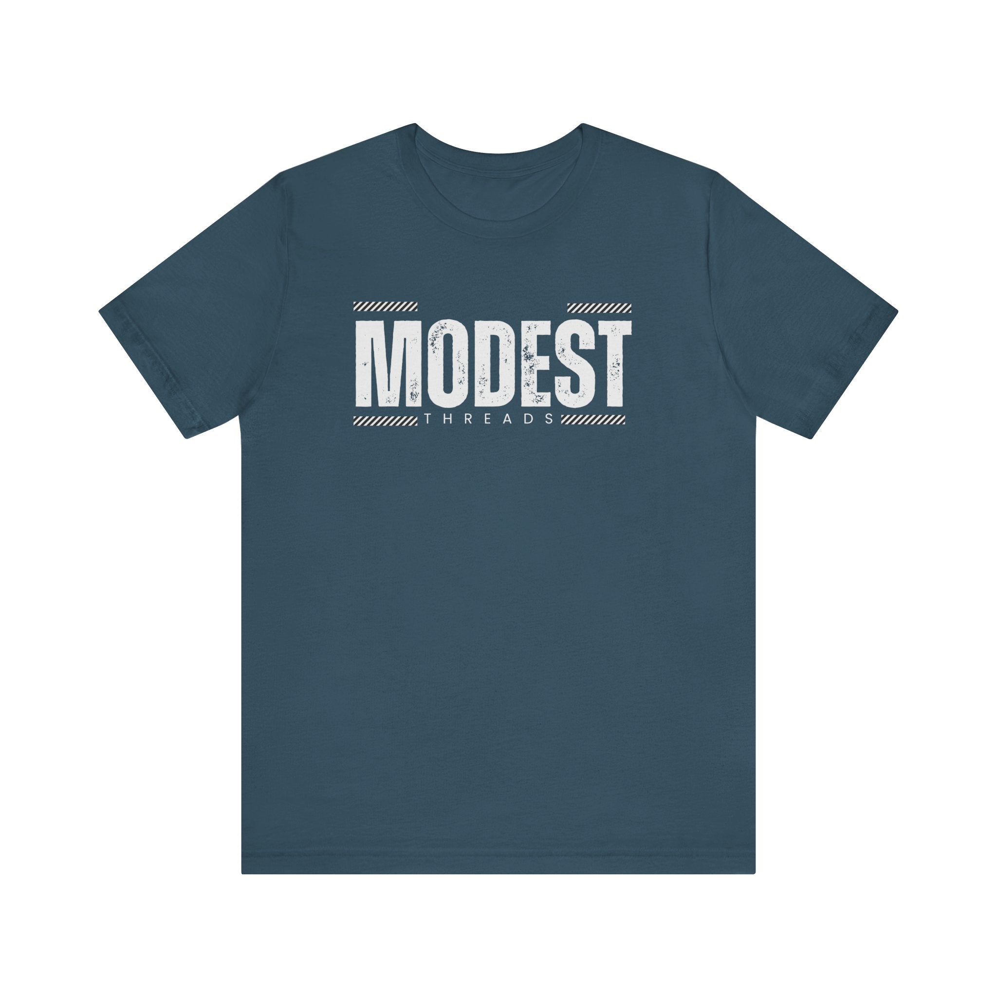 Modest Unisex Jersey Tee - Casual Style, Gift for Friends, Minimalist Fashion, Everyday Wear, Modesty Celebration