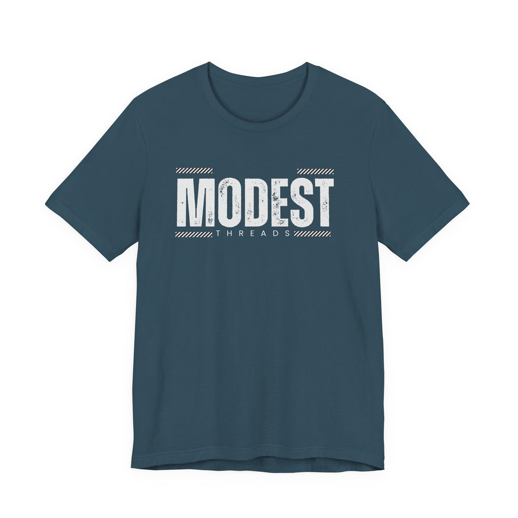 Modest Unisex Jersey Tee - Casual Style, Gift for Friends, Minimalist Fashion, Everyday Wear, Modesty Celebration