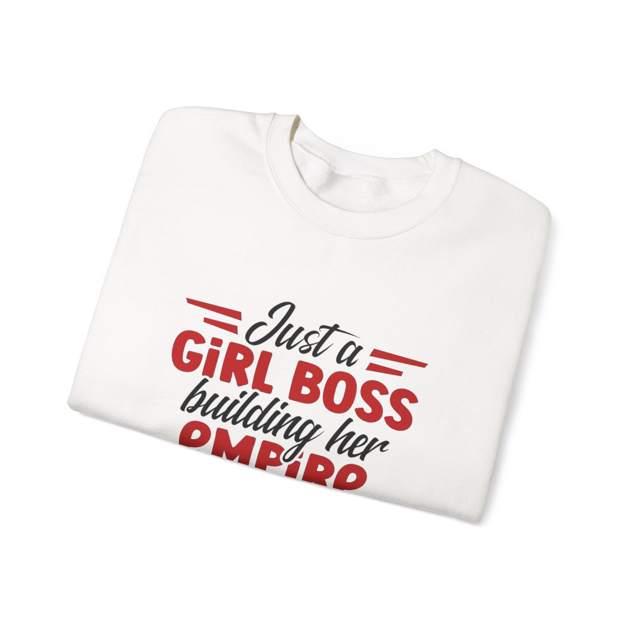 Empowered Girl Boss Sweatshirt - Unisex Heavy Blend™ Crewneck