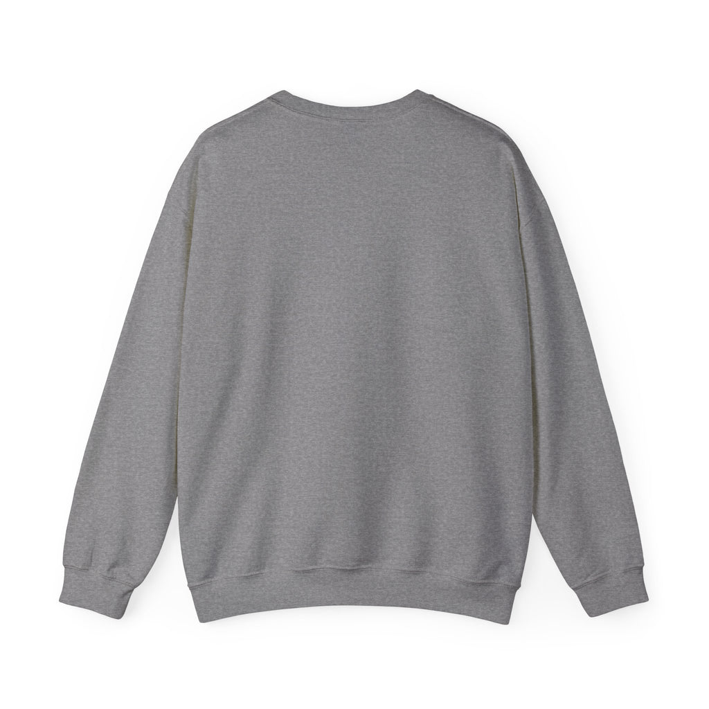 DKAM Logo Crewneck Sweatshirt — "What's For You Shall See Your Face" Graphic