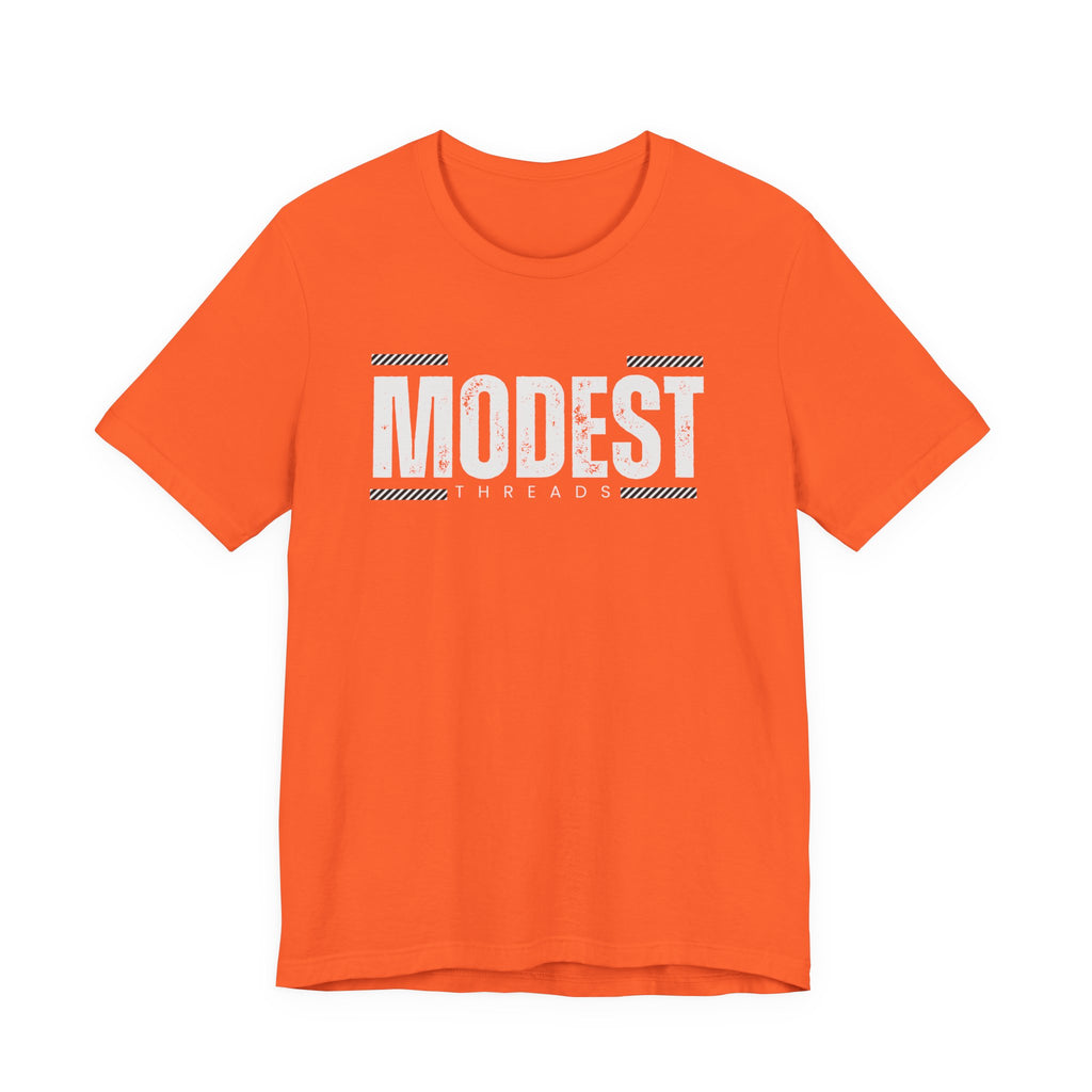 Modest Unisex Jersey Tee - Casual Style, Gift for Friends, Minimalist Fashion, Everyday Wear, Modesty Celebration