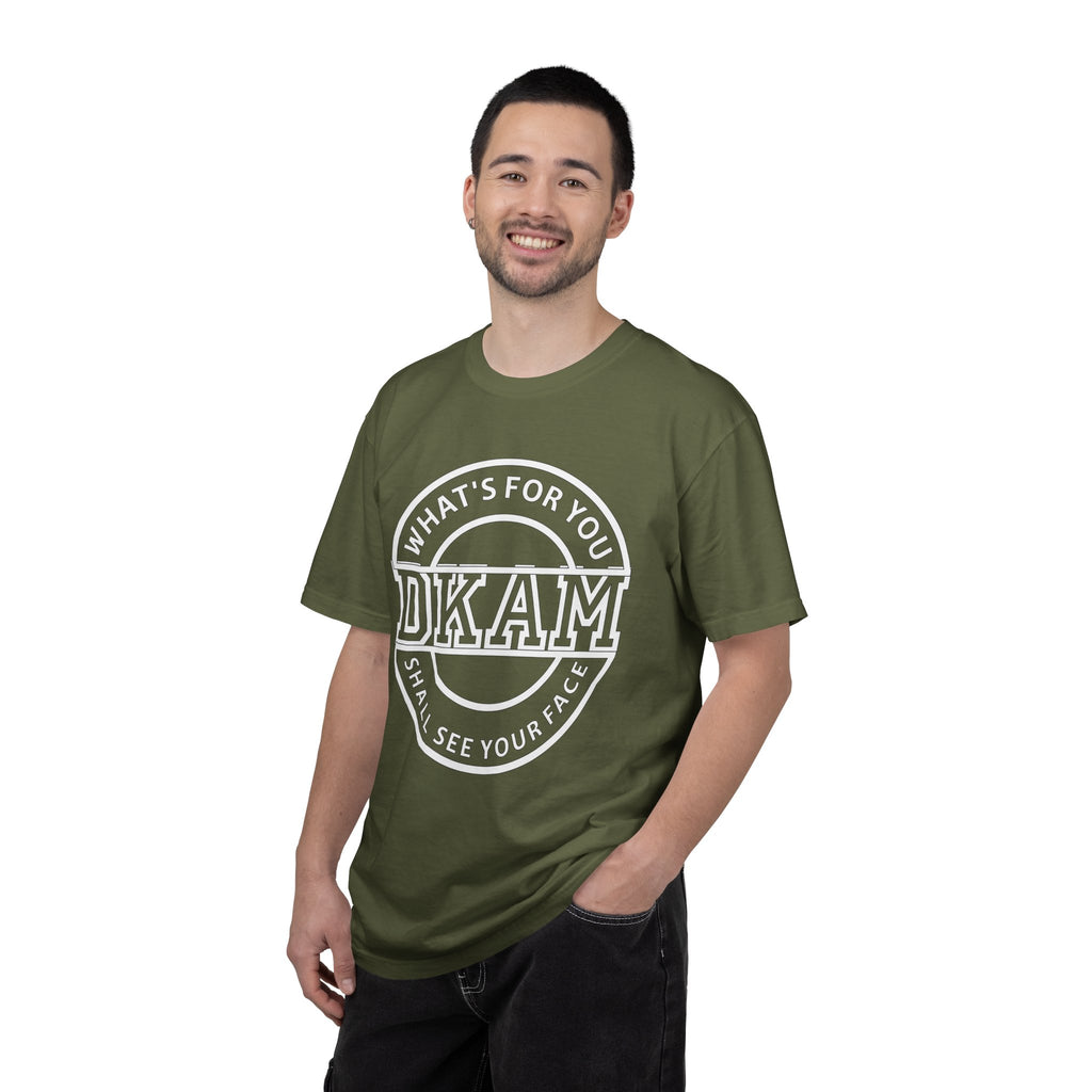 DKAM 'What's For You' Graphic T-Shirt — Minimal Circle Logo Tee