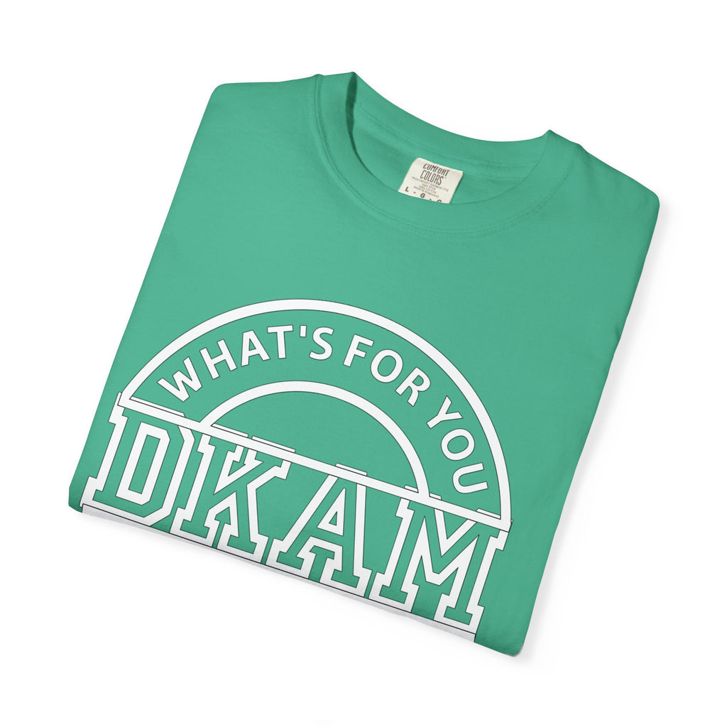 DKAM 'What's For You' Graphic T-Shirt — Minimal Circle Logo Tee
