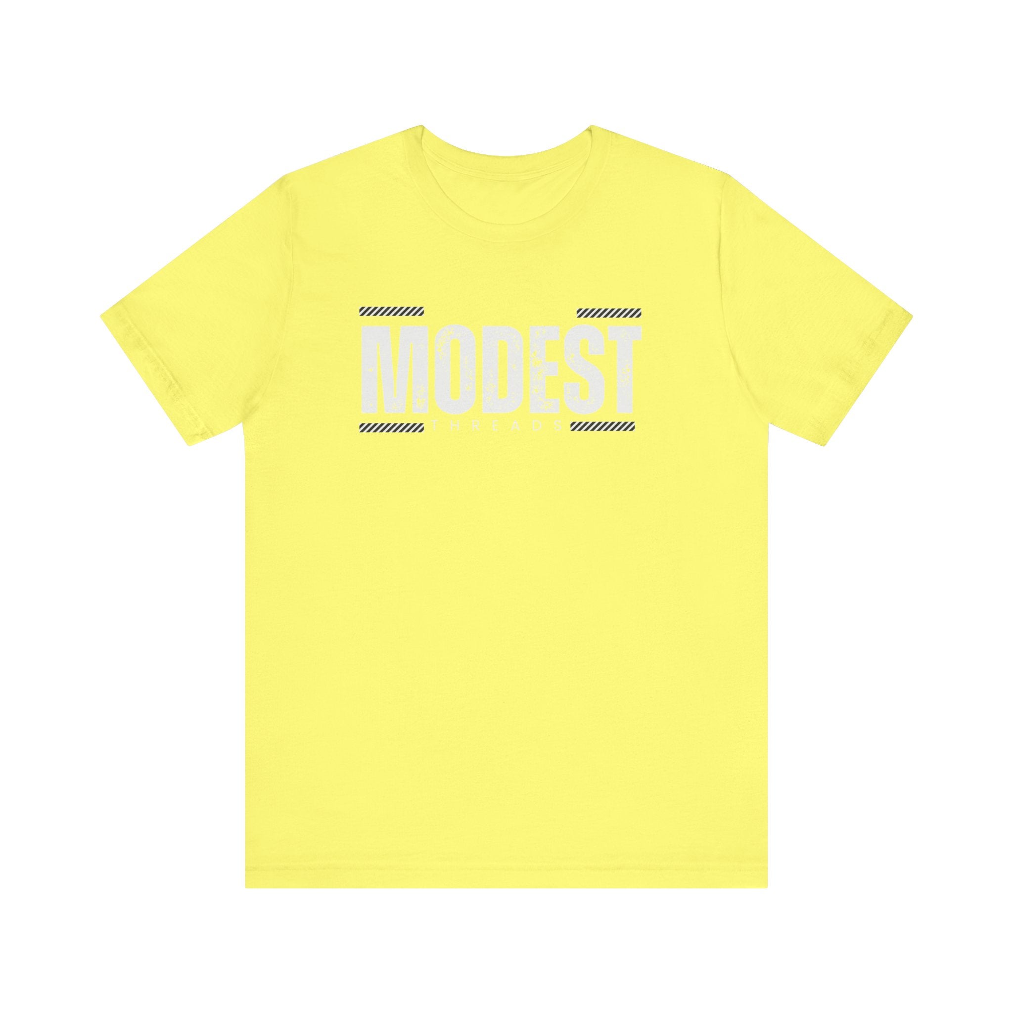 Modest Unisex Jersey Tee - Casual Style, Gift for Friends, Minimalist Fashion, Everyday Wear, Modesty Celebration