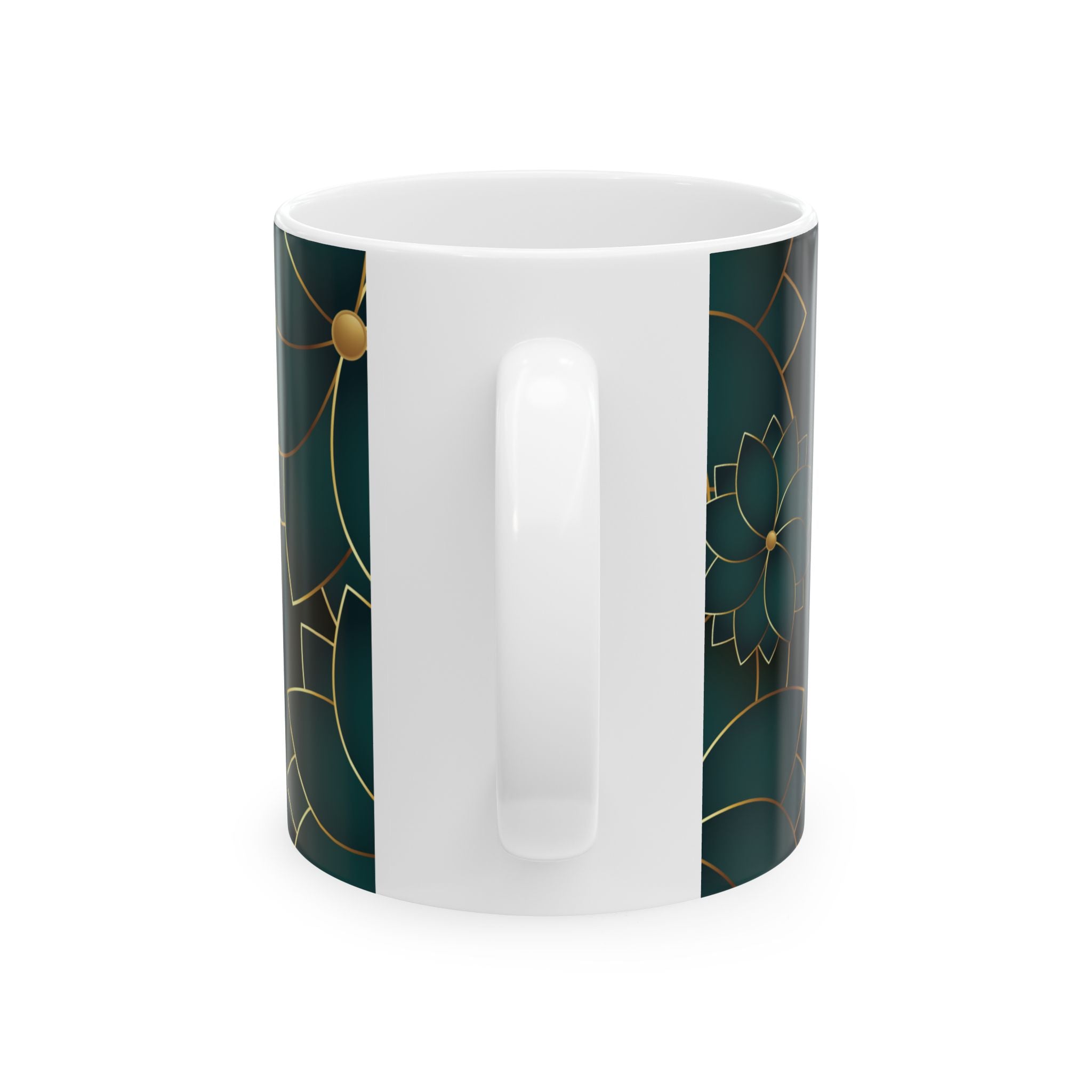 Elegant Islamic Ceramic Mug with Inspirational Quotes, Coffee Cup for Prayer and Gratitude, Eid, Ramadan, Islamic Gift
