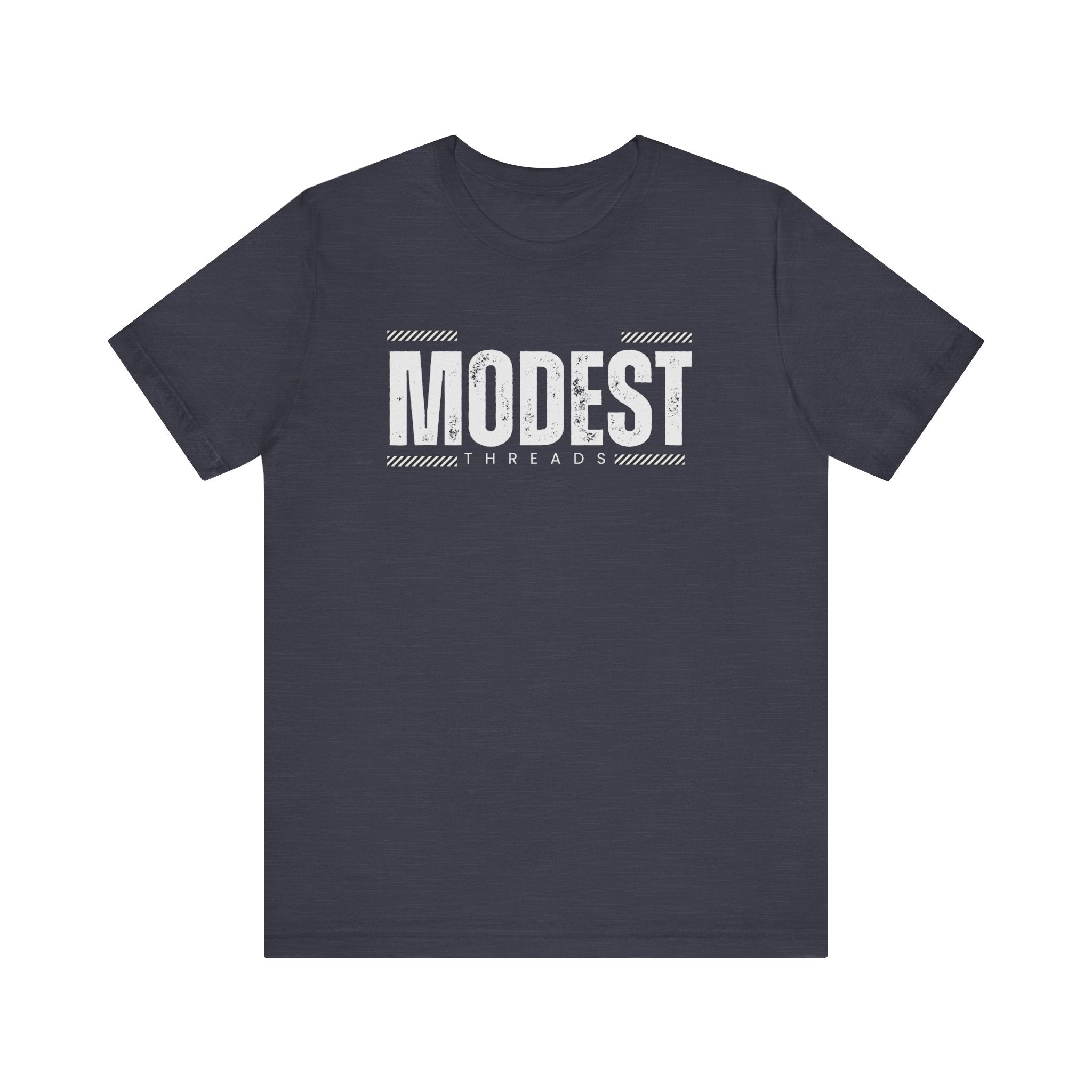 Modest Unisex Jersey Tee - Casual Style, Gift for Friends, Minimalist Fashion, Everyday Wear, Modesty Celebration