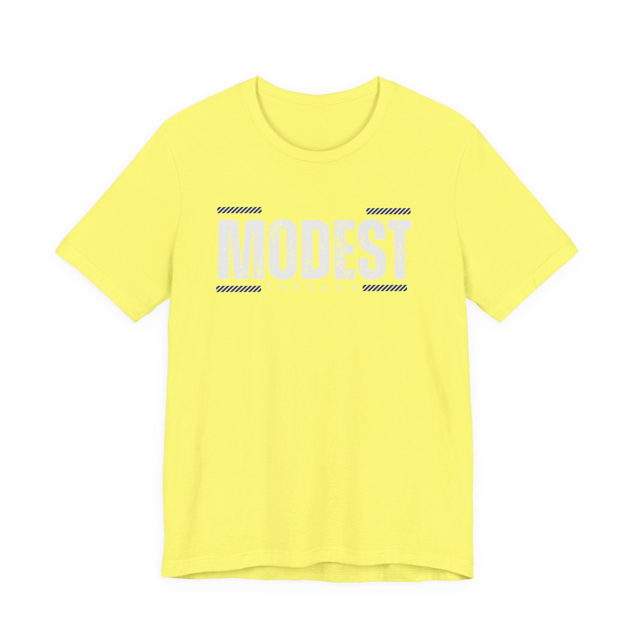 Modest Unisex Jersey Tee - Casual Style, Gift for Friends, Minimalist Fashion, Everyday Wear, Modesty Celebration