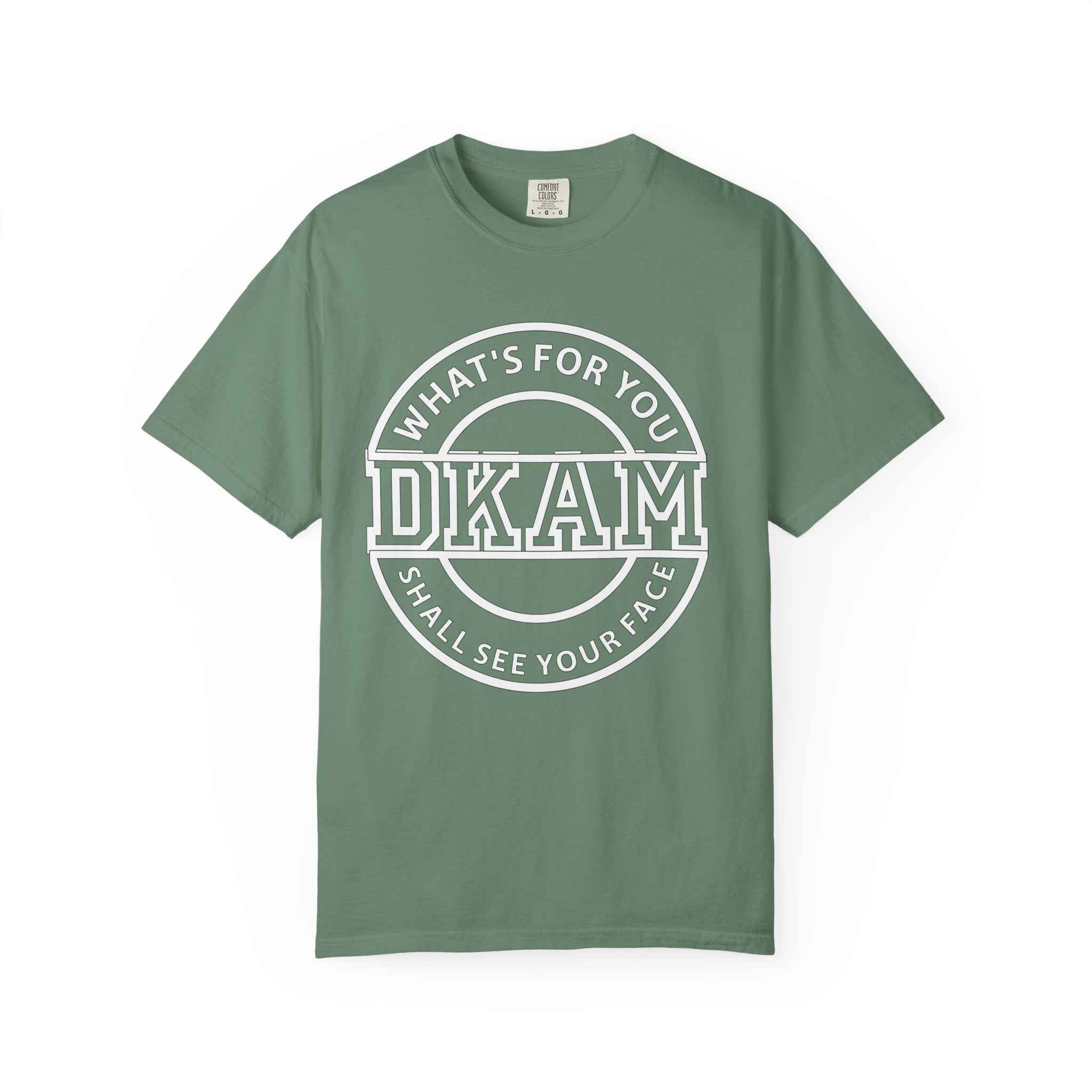 DKAM 'What's For You' Graphic T-Shirt — Minimal Circle Logo Tee