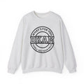 DKAM Logo Crewneck Sweatshirt — "What's For You Shall See Your Face" Graphic