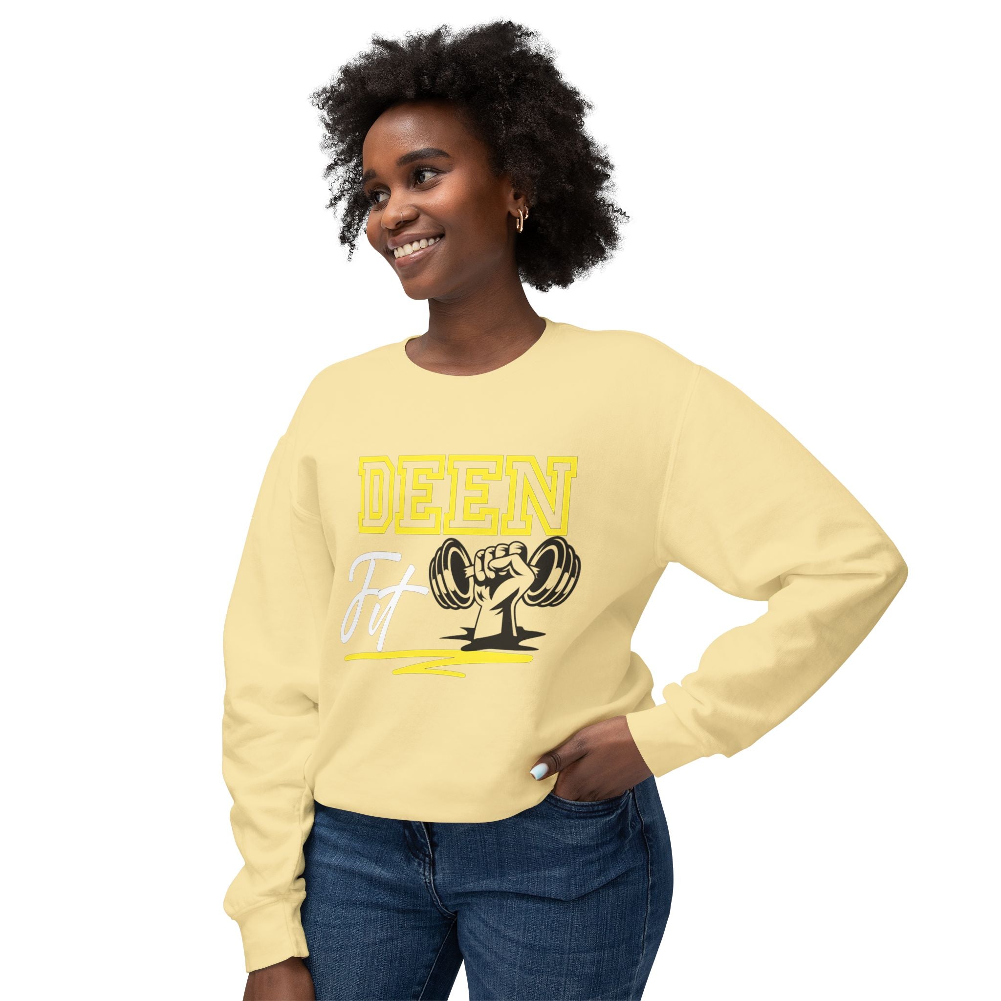 Fitness Motivational Sweatshirt, Unisex Crewneck, Workout Gear, Gym Apparel, Inspiring Fitness Gift, Athleisure Wear