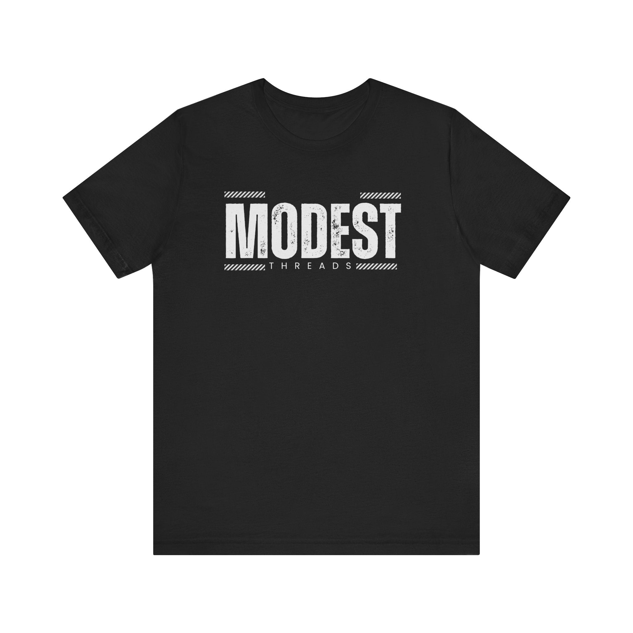 Modest Unisex Jersey Tee - Casual Style, Gift for Friends, Minimalist Fashion, Everyday Wear, Modesty Celebration