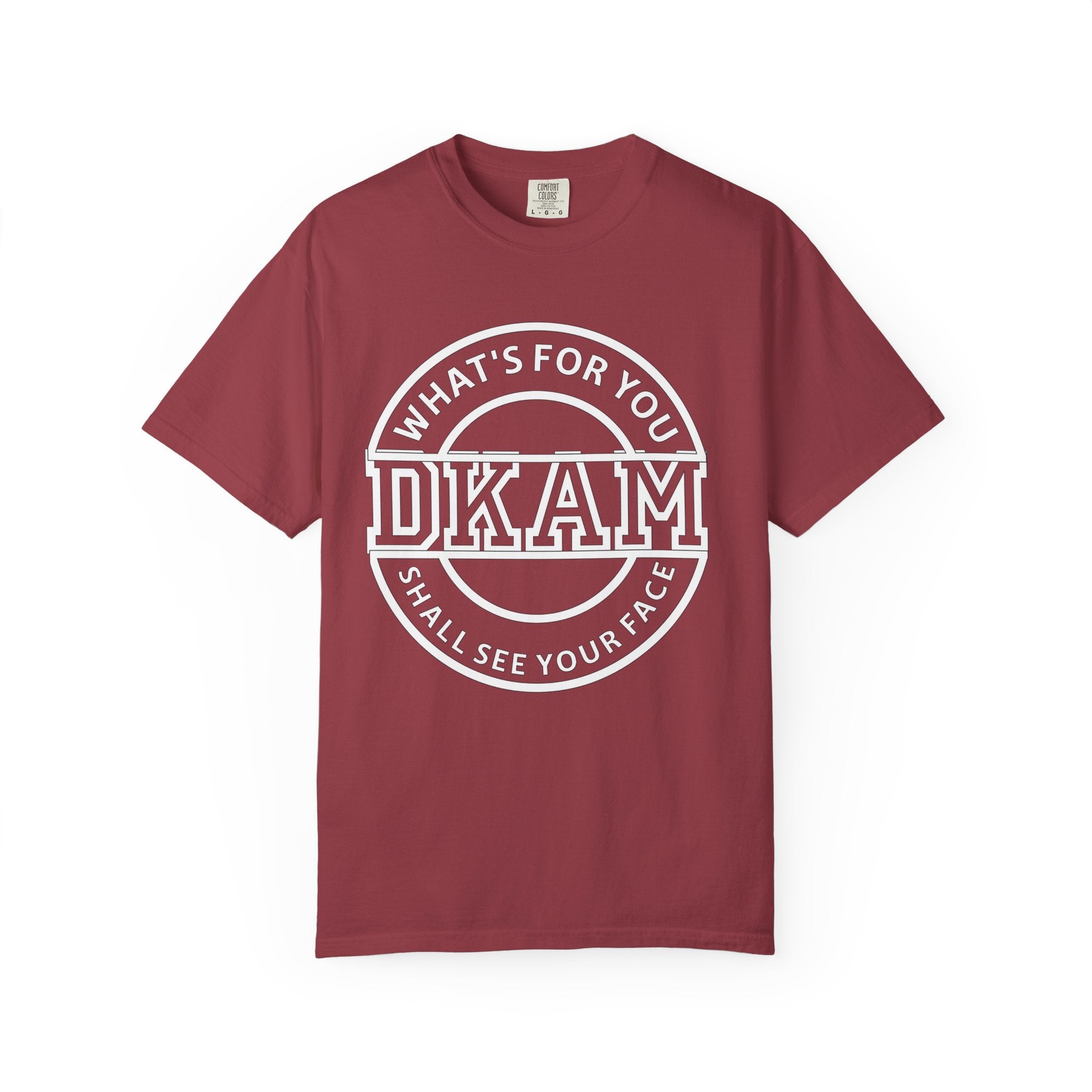 DKAM 'What's For You' Graphic T-Shirt — Minimal Circle Logo Tee