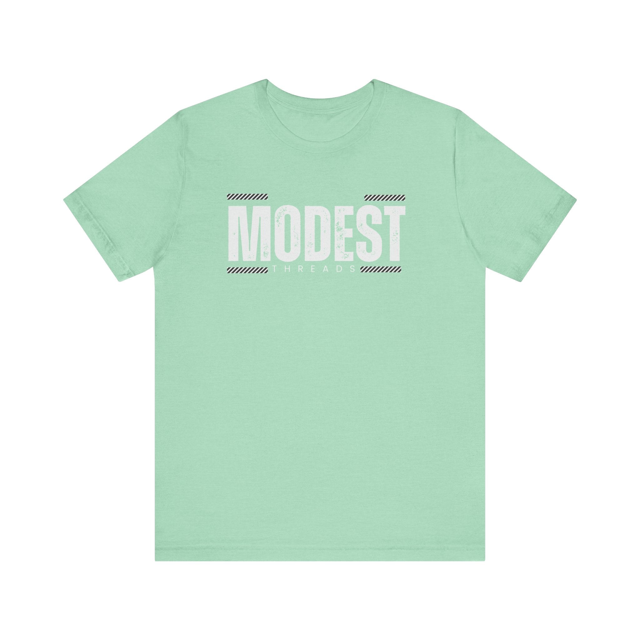Modest Unisex Jersey Tee - Casual Style, Gift for Friends, Minimalist Fashion, Everyday Wear, Modesty Celebration