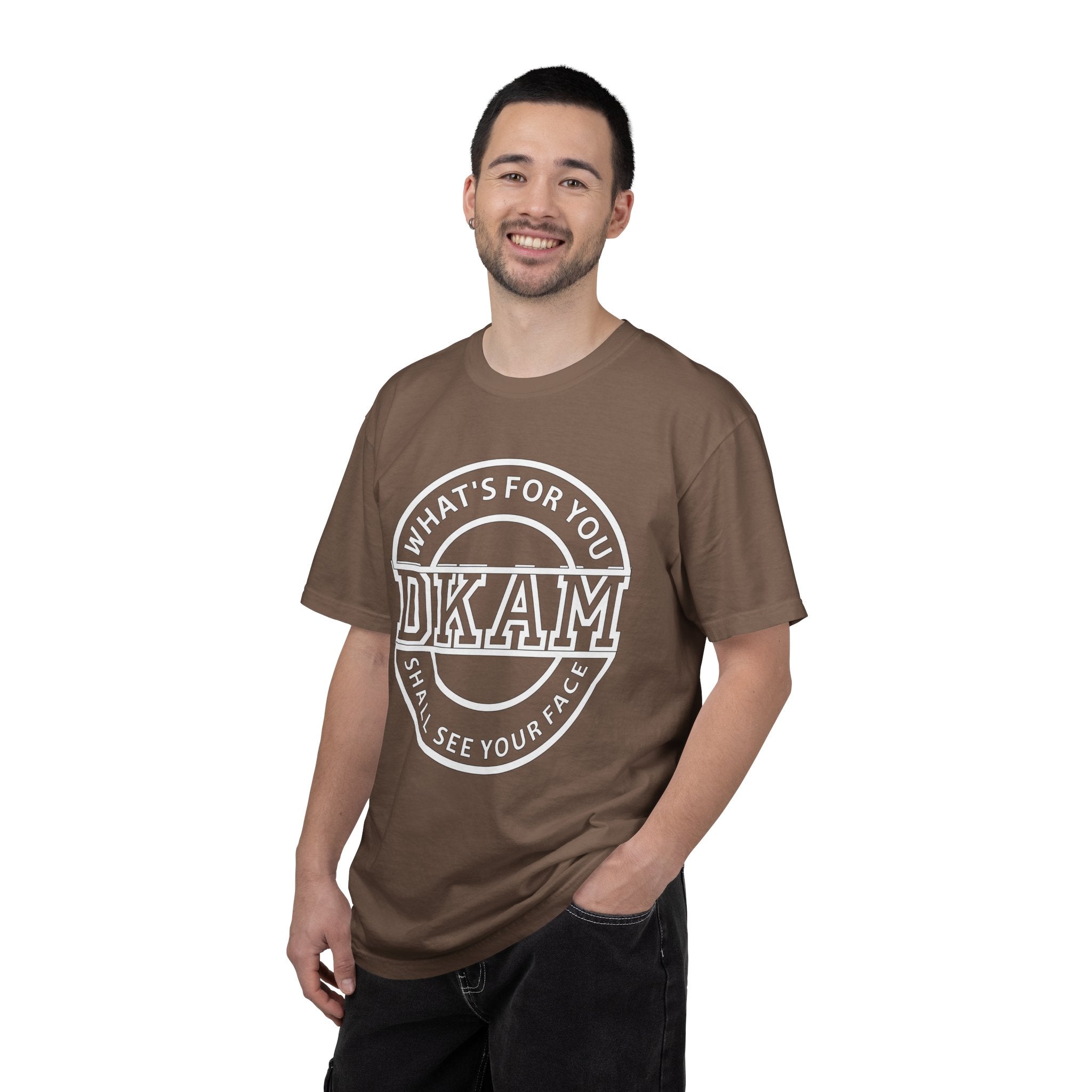 DKAM 'What's For You' Graphic T-Shirt — Minimal Circle Logo Tee