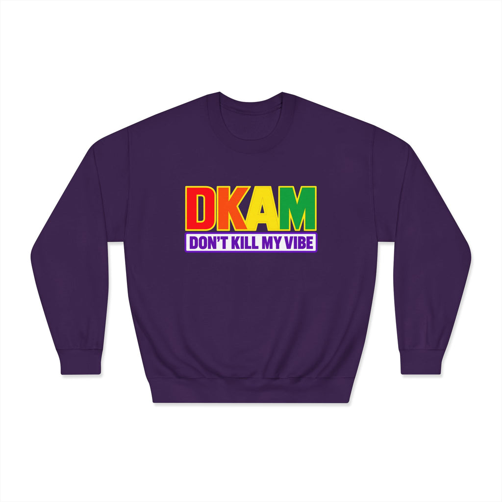 Don't Kill My Vibe Sweatshirt — Rainbow DKAM Pride Crewneck