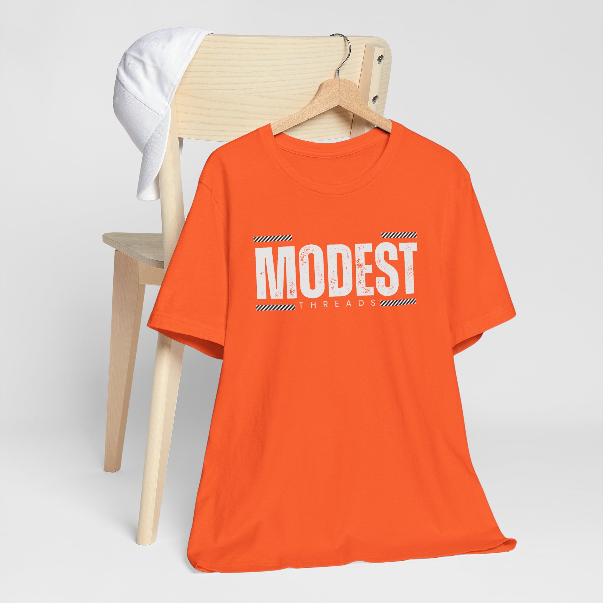 Modest Unisex Jersey Tee - Casual Style, Gift for Friends, Minimalist Fashion, Everyday Wear, Modesty Celebration