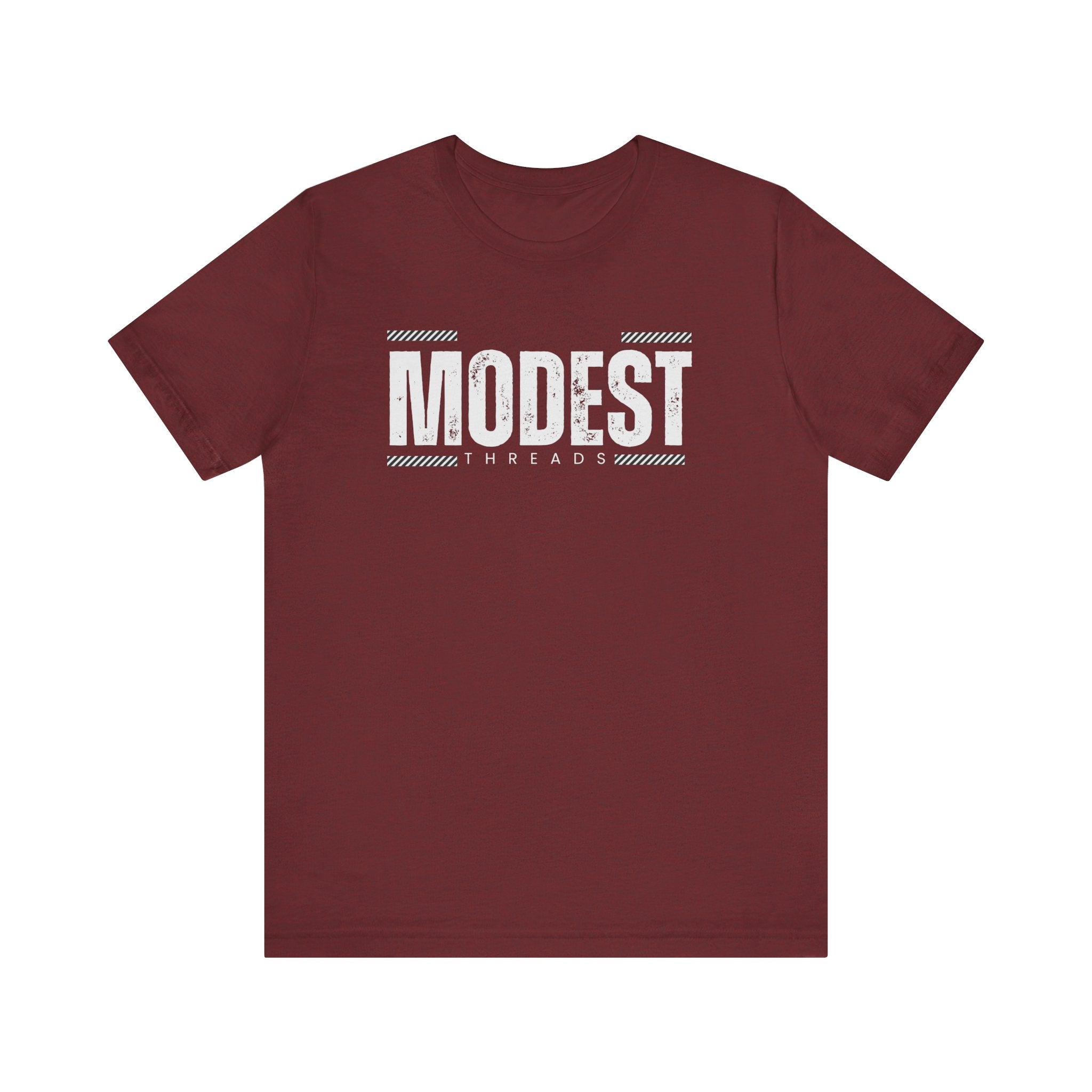 Modest Unisex Jersey Tee - Casual Style, Gift for Friends, Minimalist Fashion, Everyday Wear, Modesty Celebration
