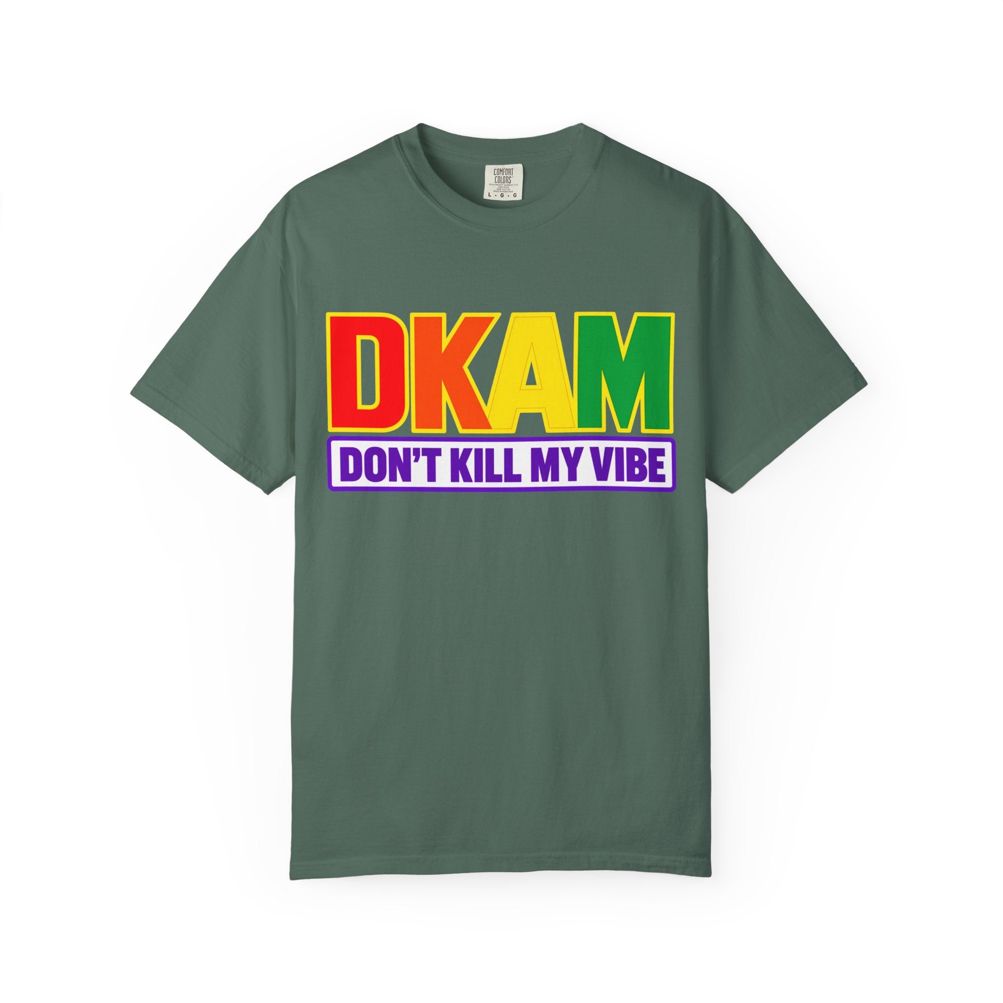 T-Shirt — DKAM "Don't Kill My Vibe" Rainbow Pride Graphic Tee