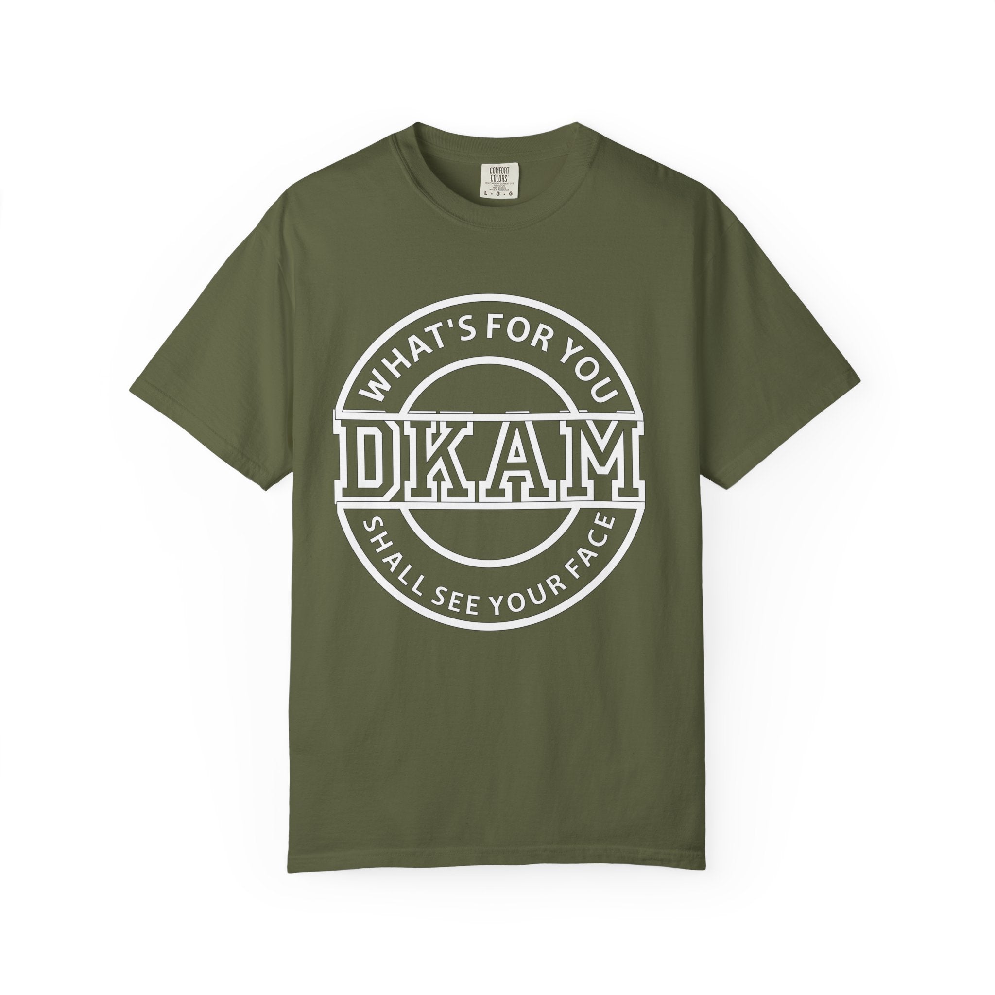 DKAM 'What's For You' Graphic T-Shirt — Minimal Circle Logo Tee