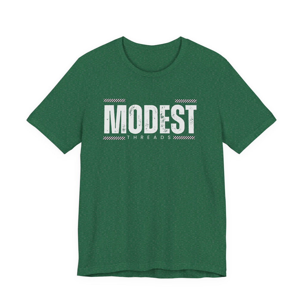Modest Unisex Jersey Tee - Casual Style, Gift for Friends, Minimalist Fashion, Everyday Wear, Modesty Celebration