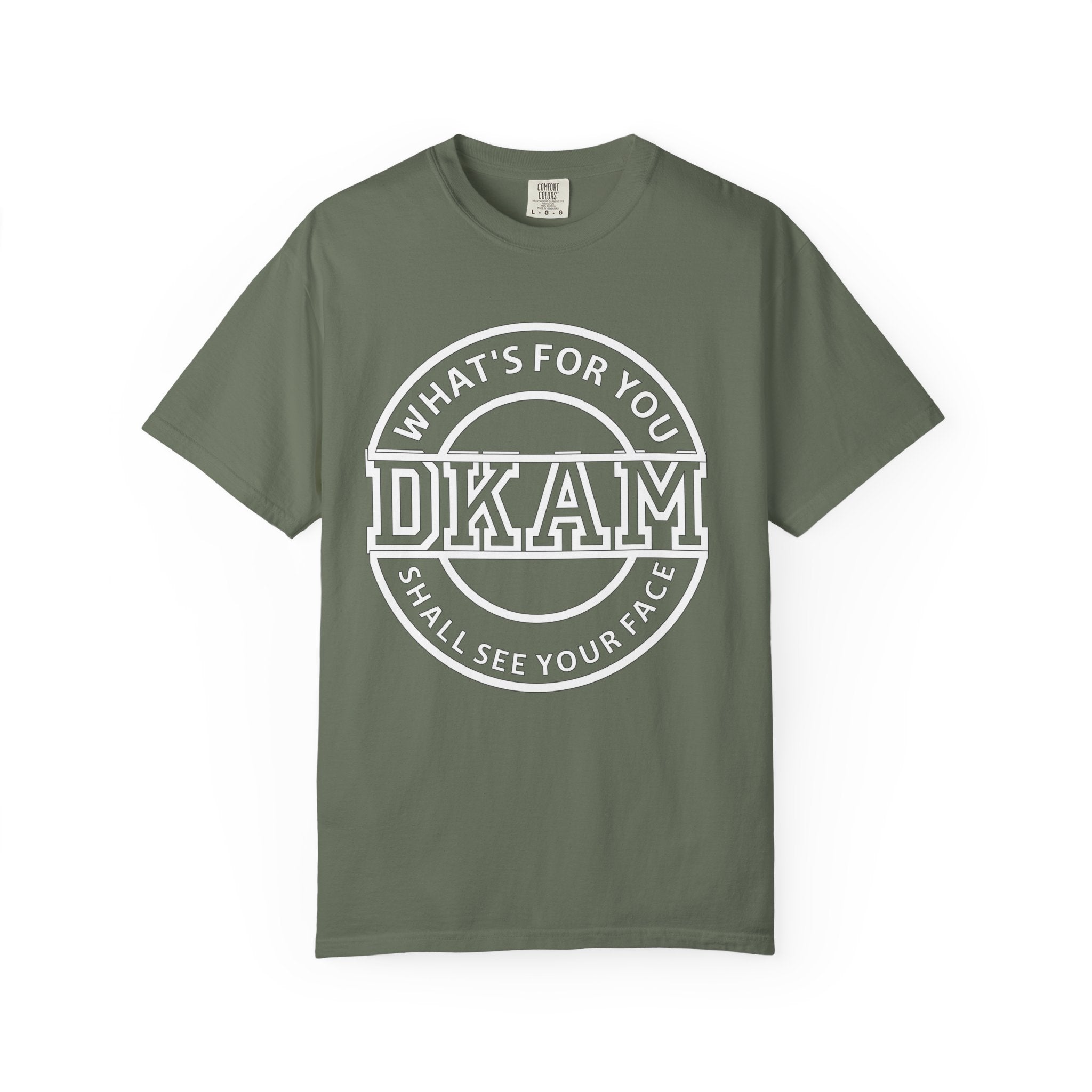 DKAM 'What's For You' Graphic T-Shirt — Minimal Circle Logo Tee