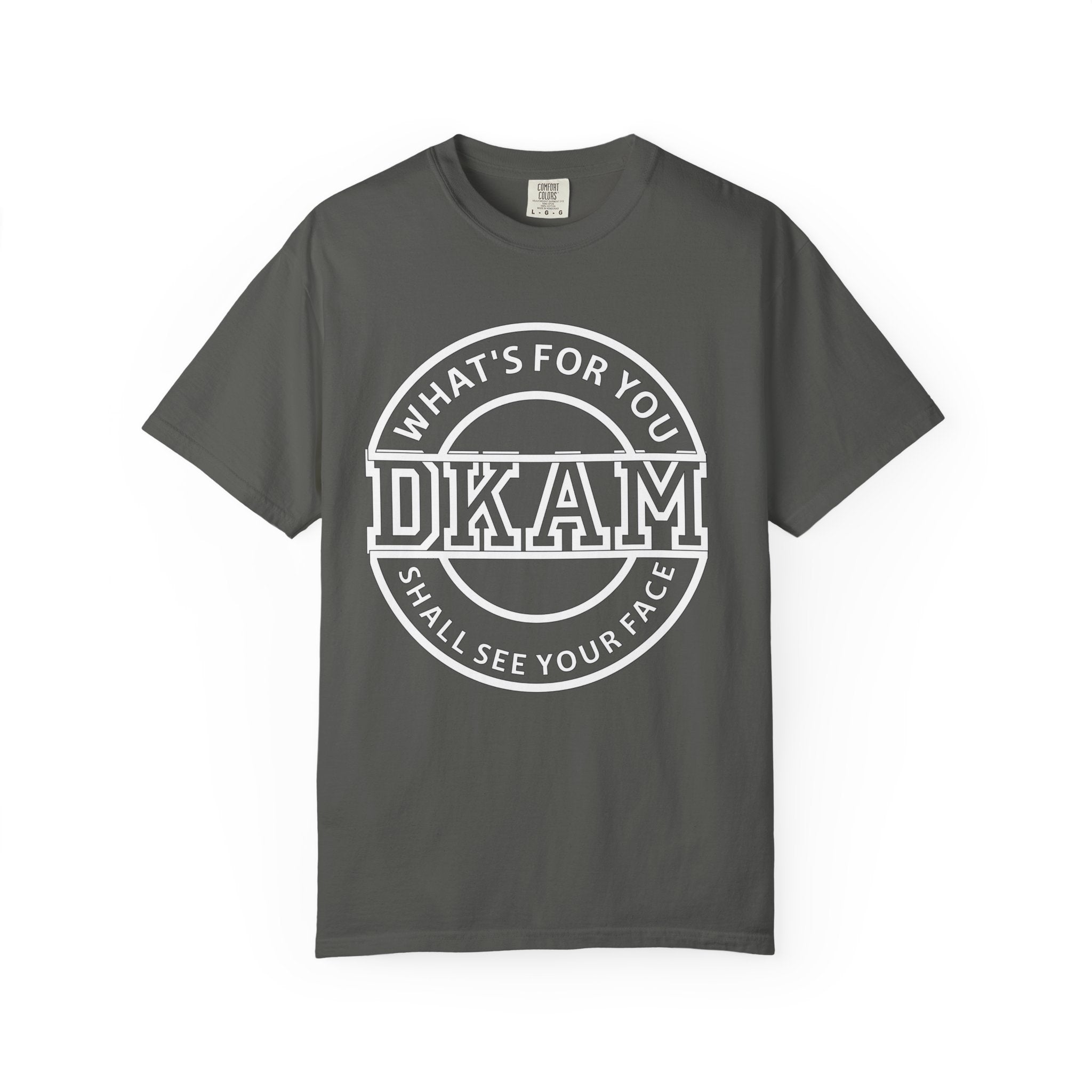 DKAM 'What's For You' Graphic T-Shirt — Minimal Circle Logo Tee