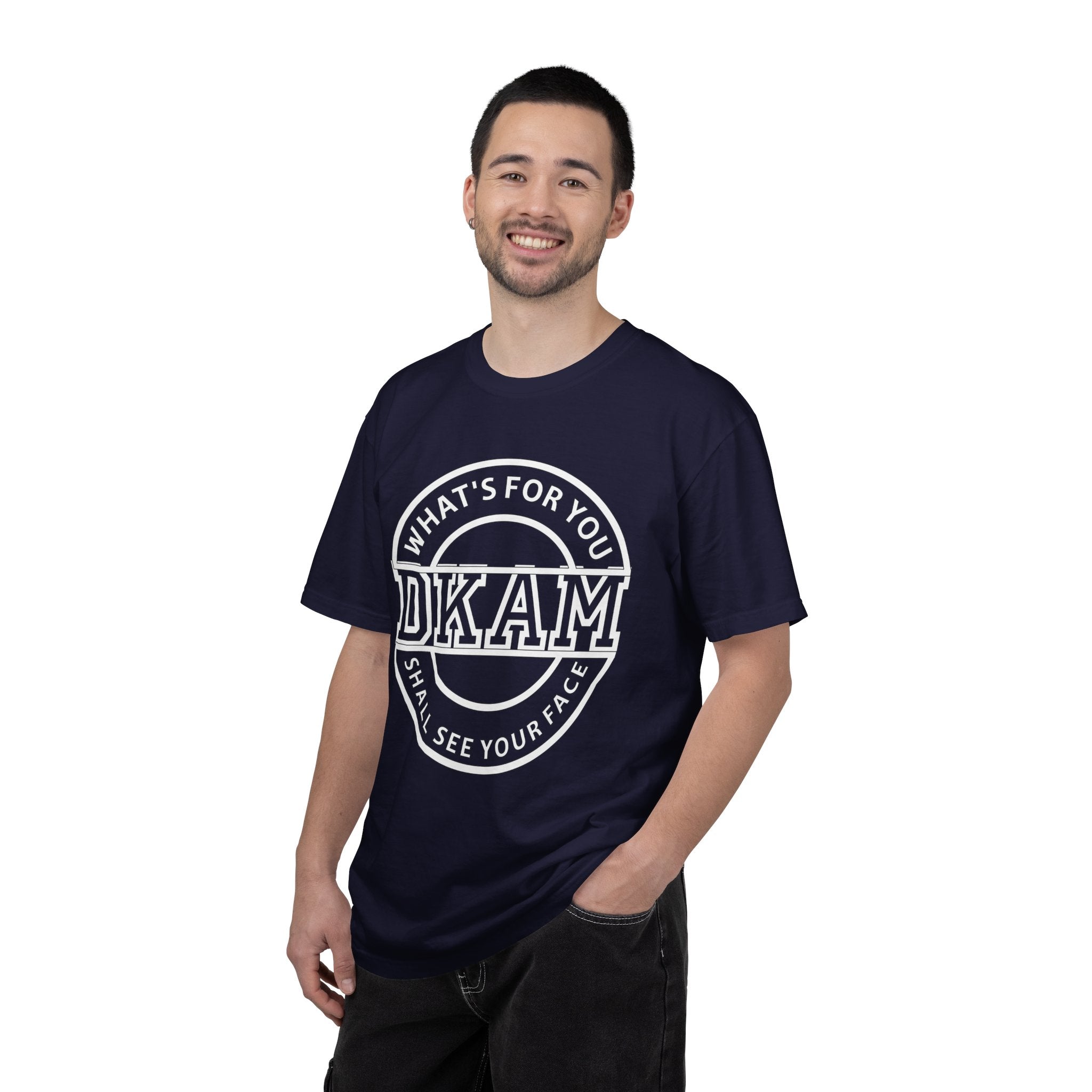 DKAM 'What's For You' Graphic T-Shirt — Minimal Circle Logo Tee